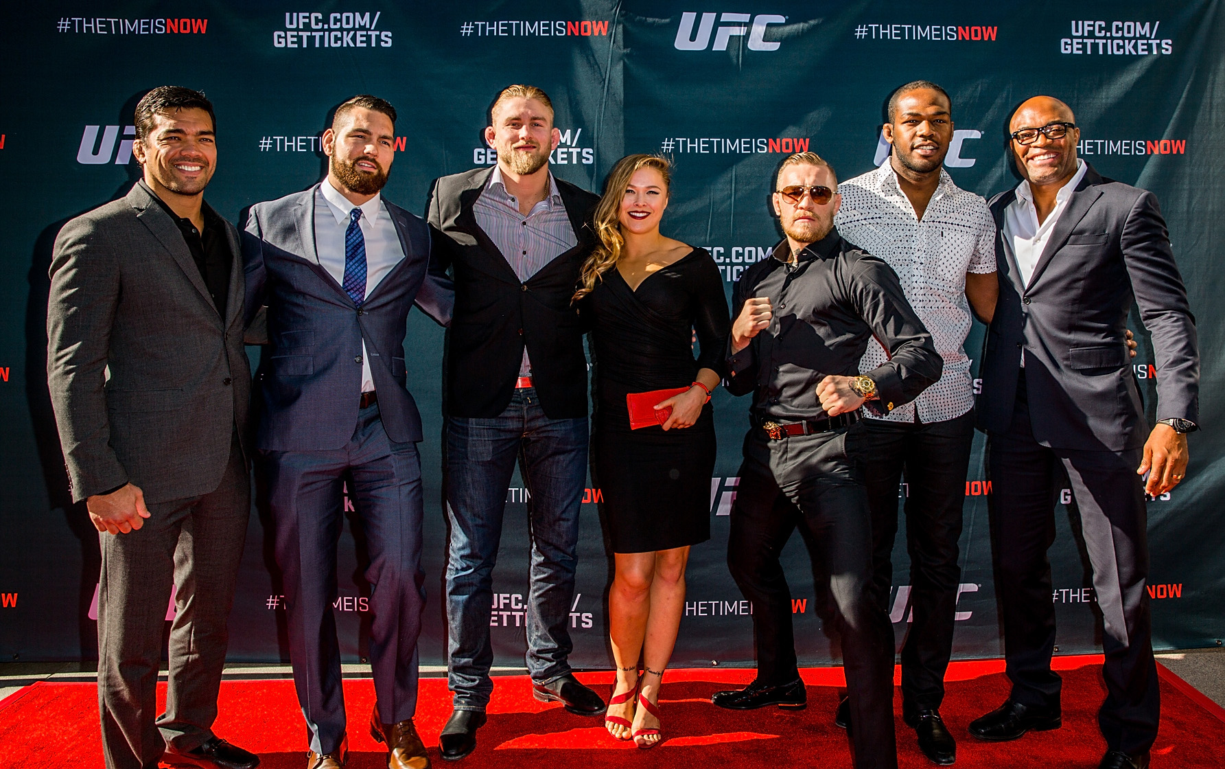 Ronda Rousey and Conor McGregor