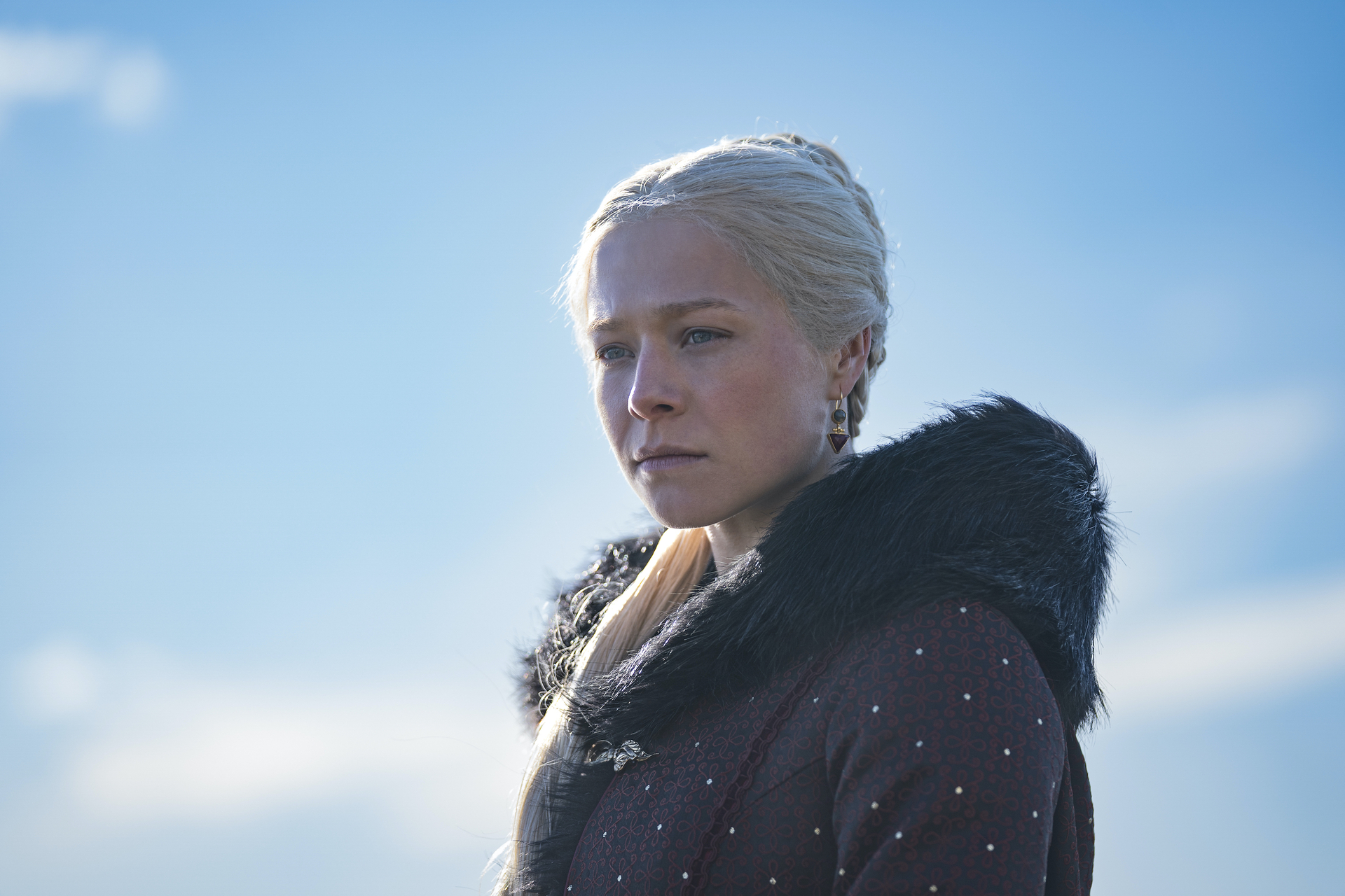 Emma D’Arcy as Princess Rhaenyra Targaryen in <i>House of the Dragon</i>
