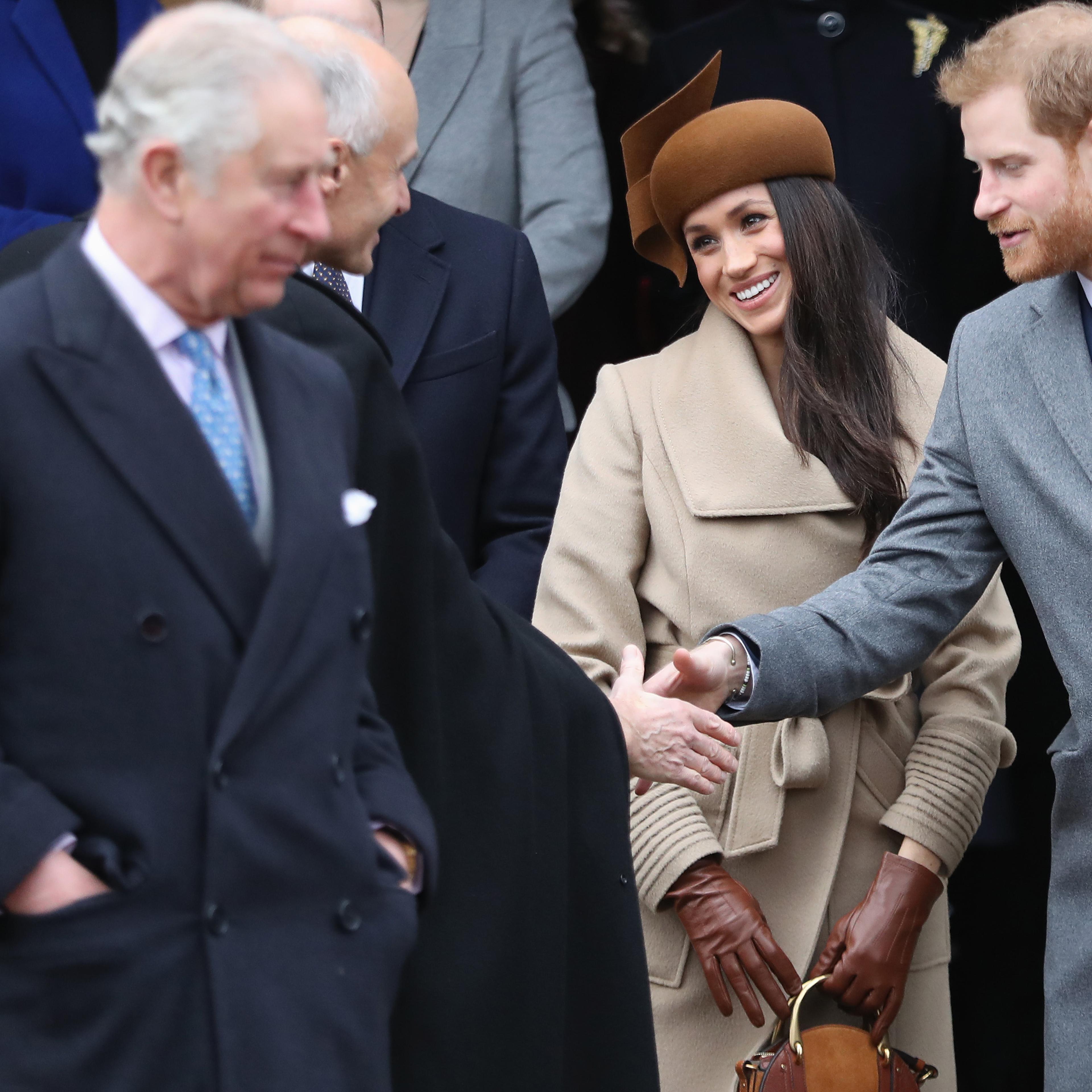 Members Of The Royal Family Attend St Mary Magdalene Church In Sandringham