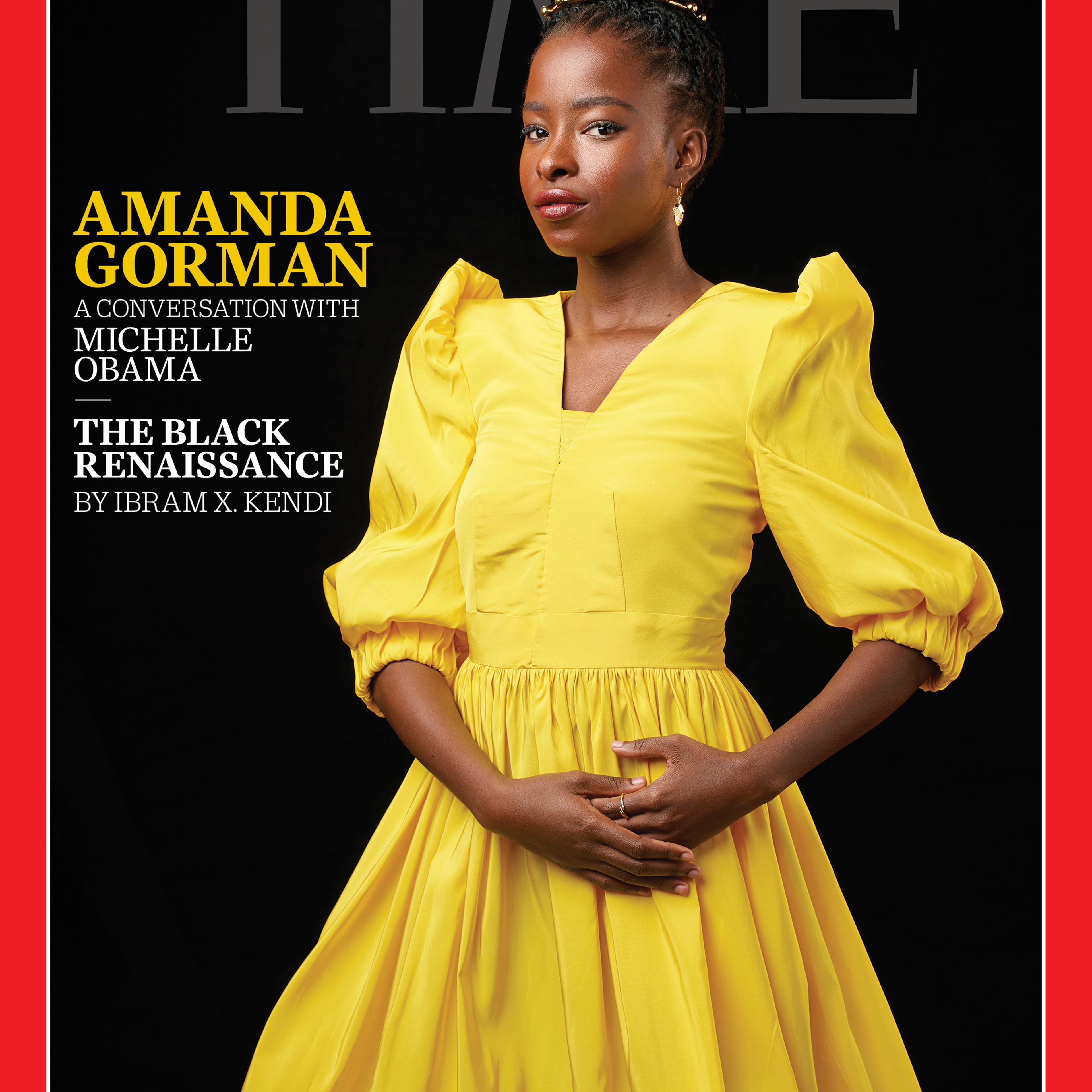 Amanda Gorman Time Magazine cover