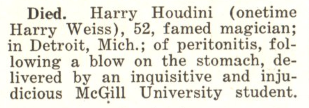 Houdini Milestones