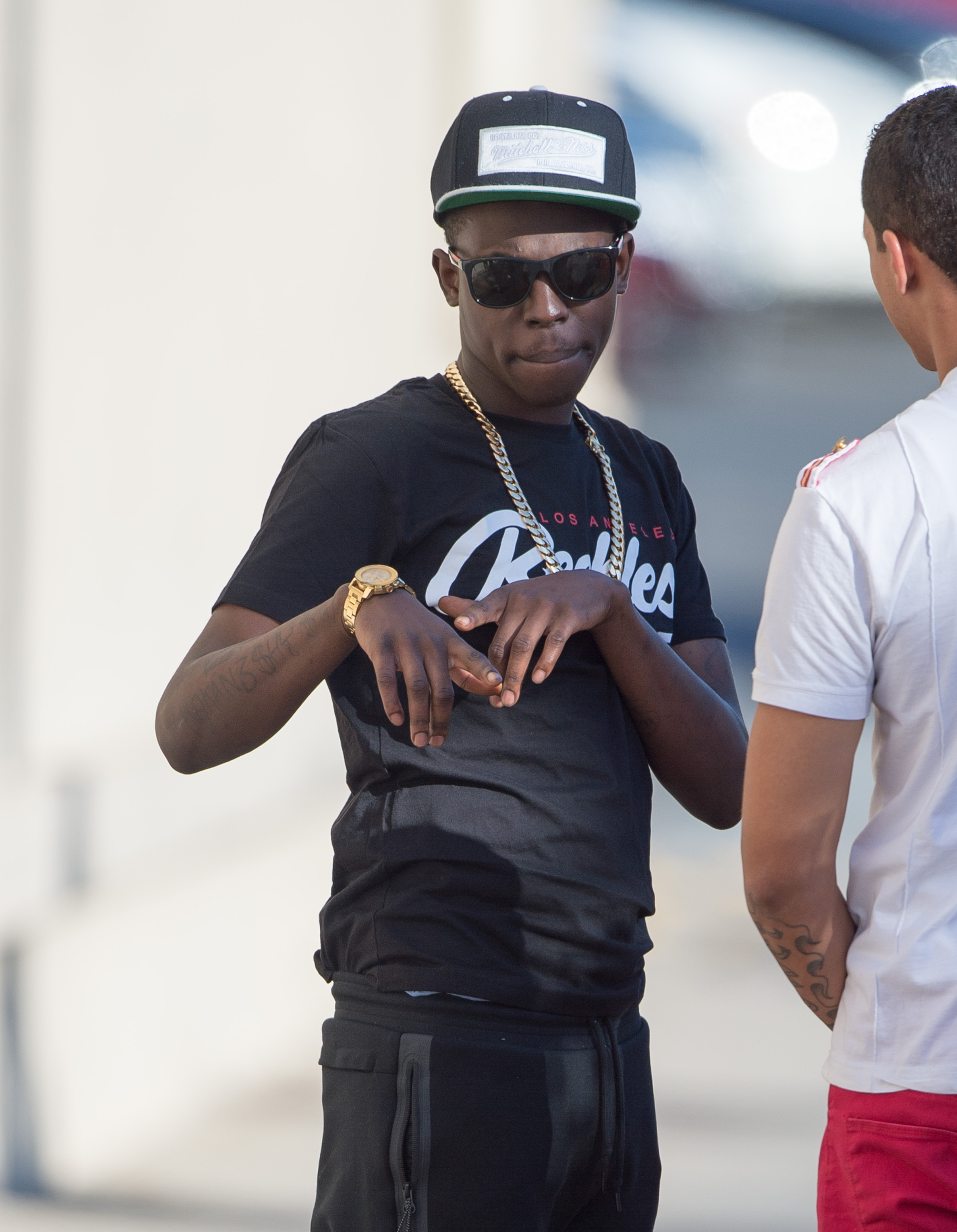 Bobby Shmurda is seen at <i>Jimmy Kimmel Live</i> on Dec. 8, 2014, in Los Angeles 