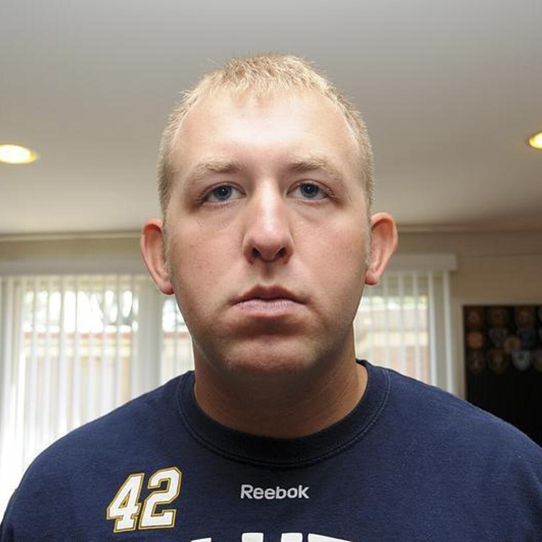 St. Louis County Prosecutor's Office undated evidence photo from August 9 Ferguson Police shooting of Michael Brown in Ferguson, Missouri shows officer Darren Wilson