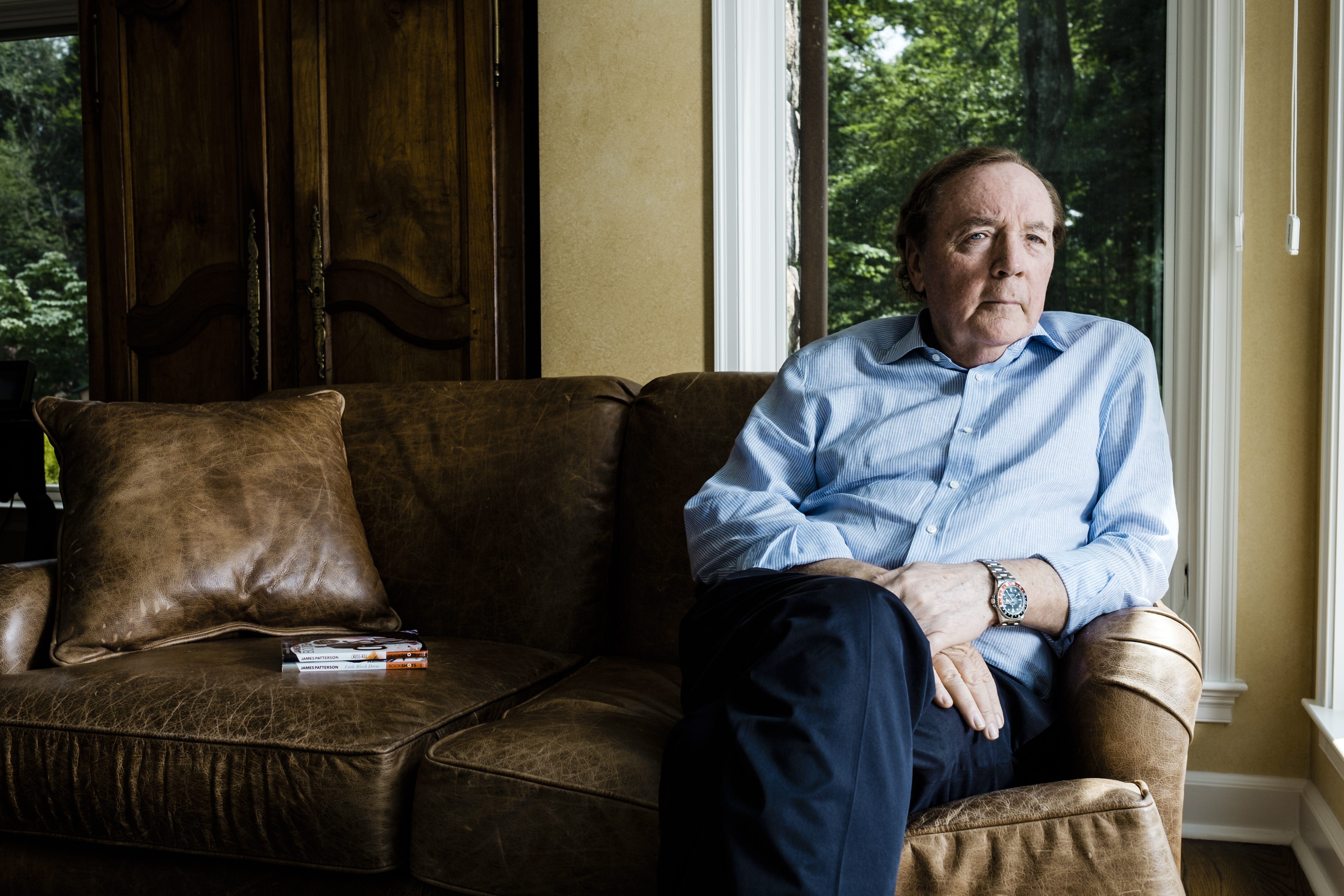 Briarcliff Manor, NY - May 29, 2016: Bestselling author James P