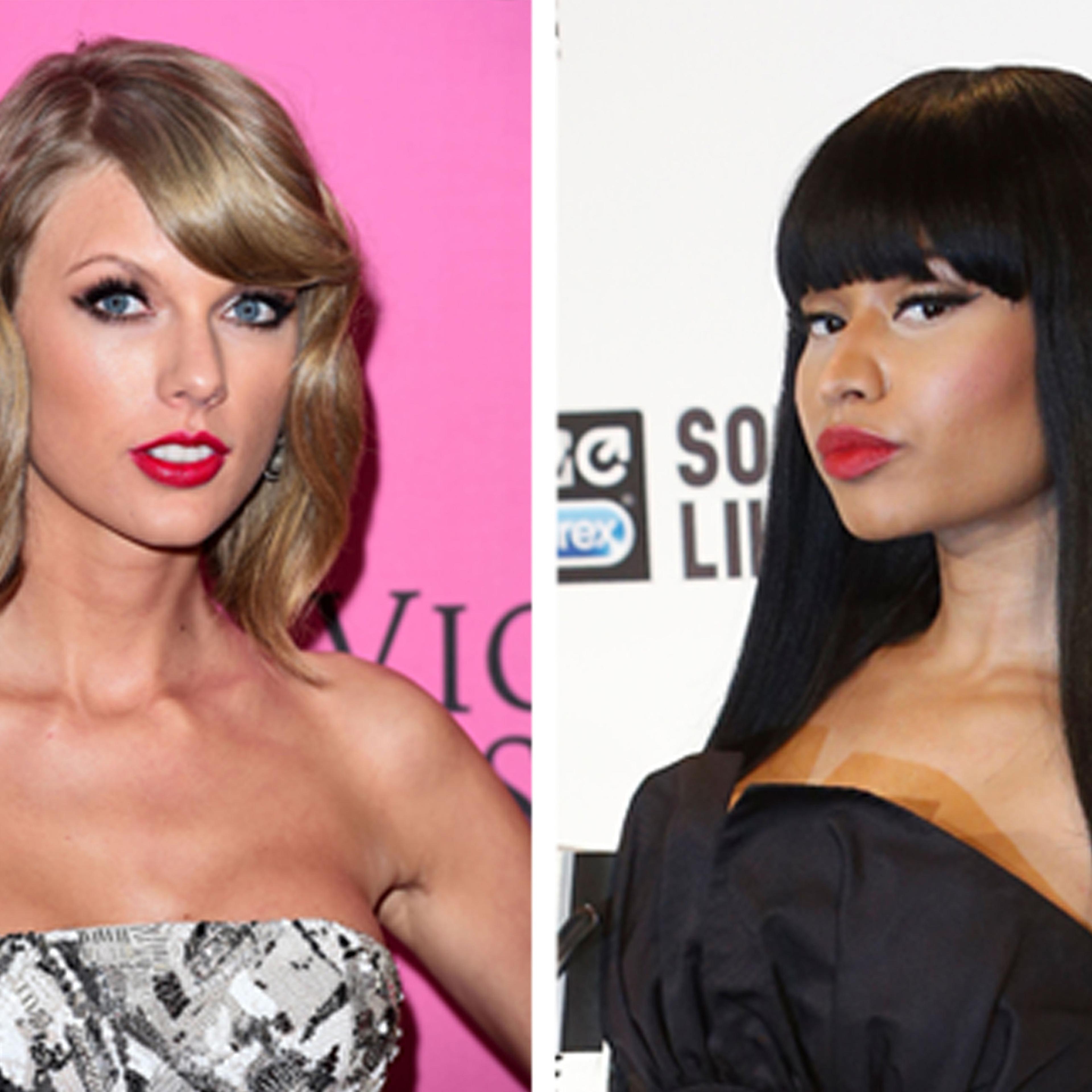 Taylor Swift twitter row nikki minaj