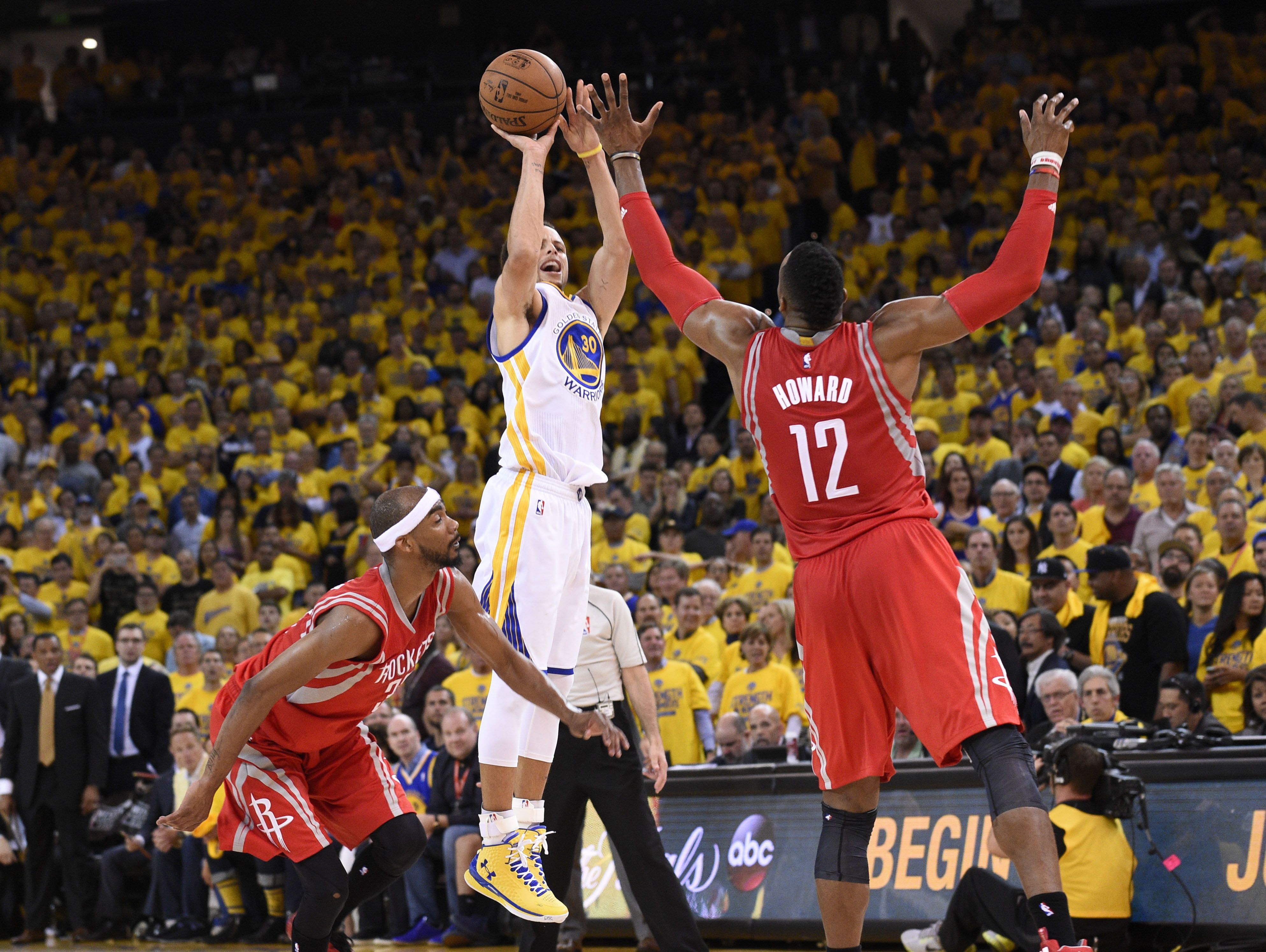 NBA: Playoffs-Houston Rockets at Golden State Warriors