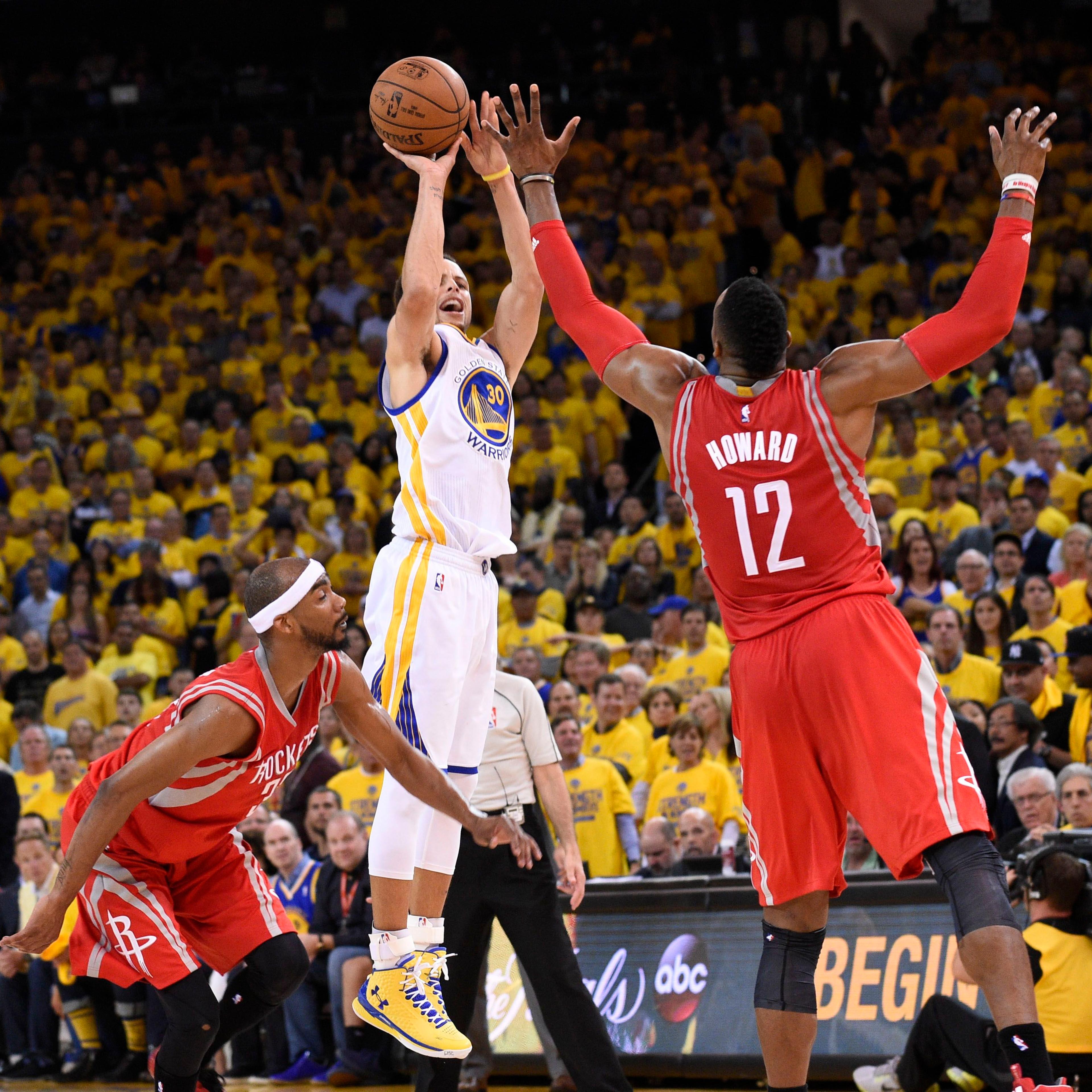 NBA: Playoffs-Houston Rockets at Golden State Warriors