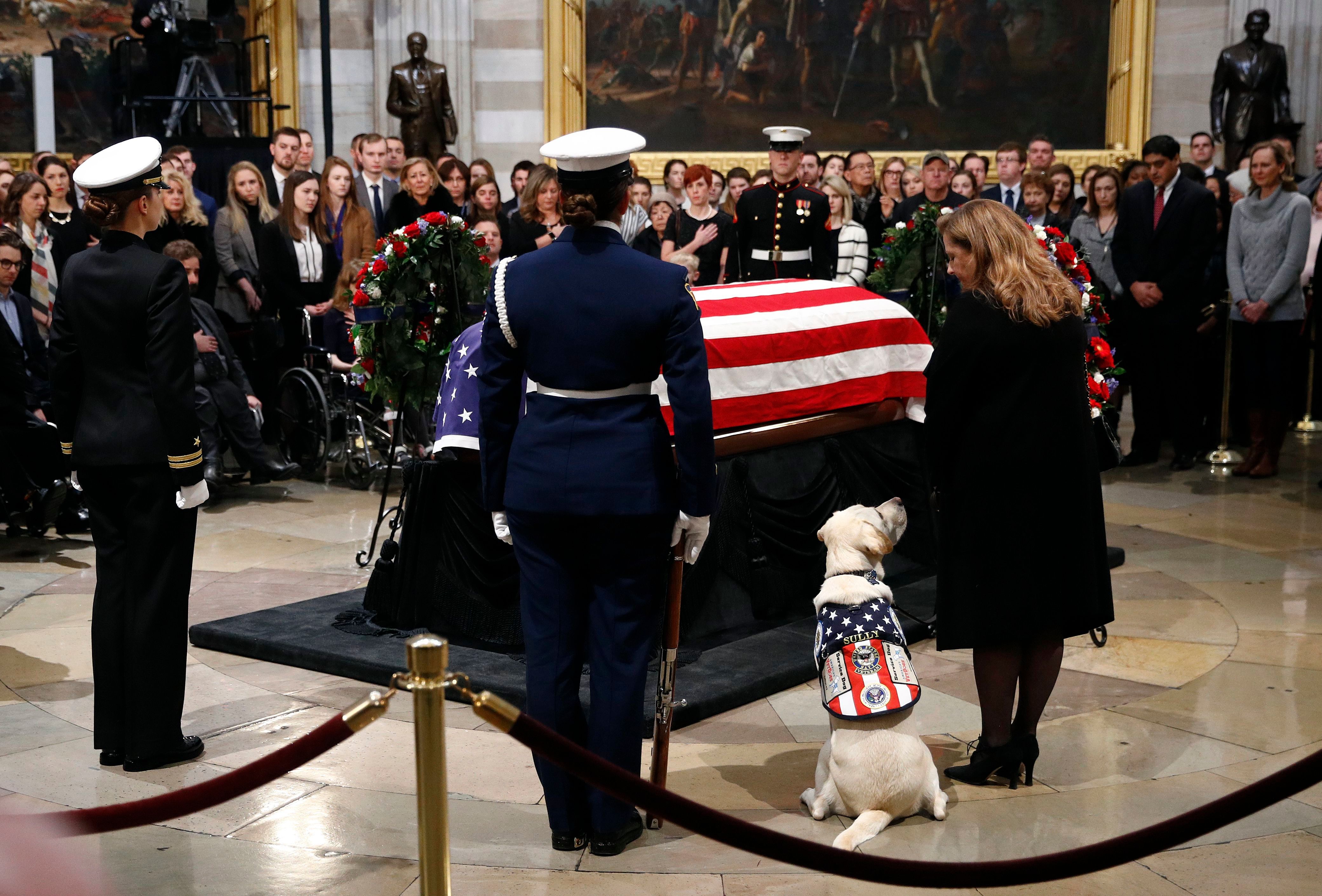 George HW Bush, Washington, USA - 04 Dec 2018