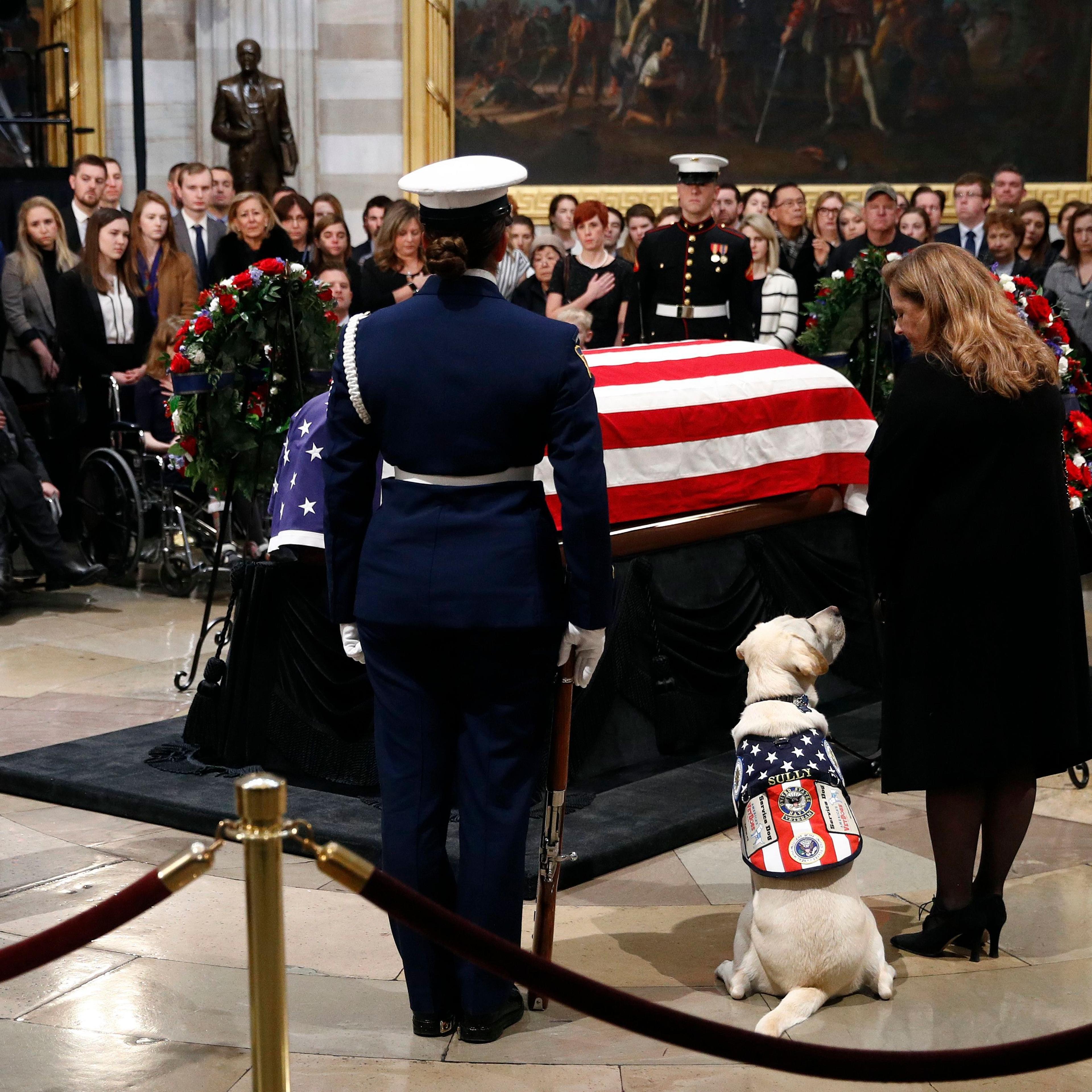 George HW Bush, Washington, USA - 04 Dec 2018
