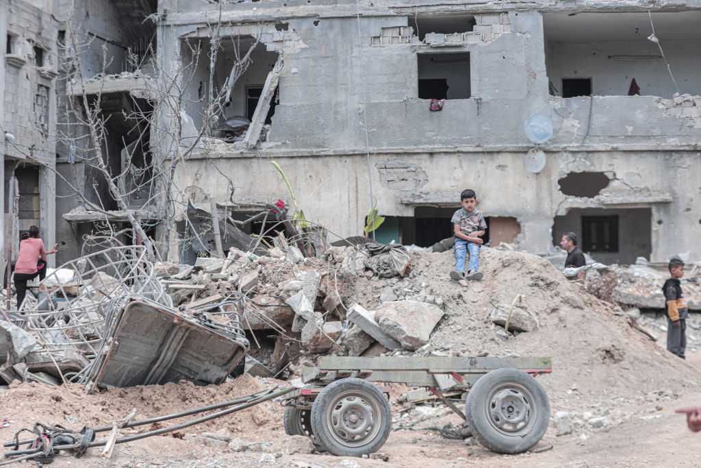 Aftermath of Palestine Israel conflict