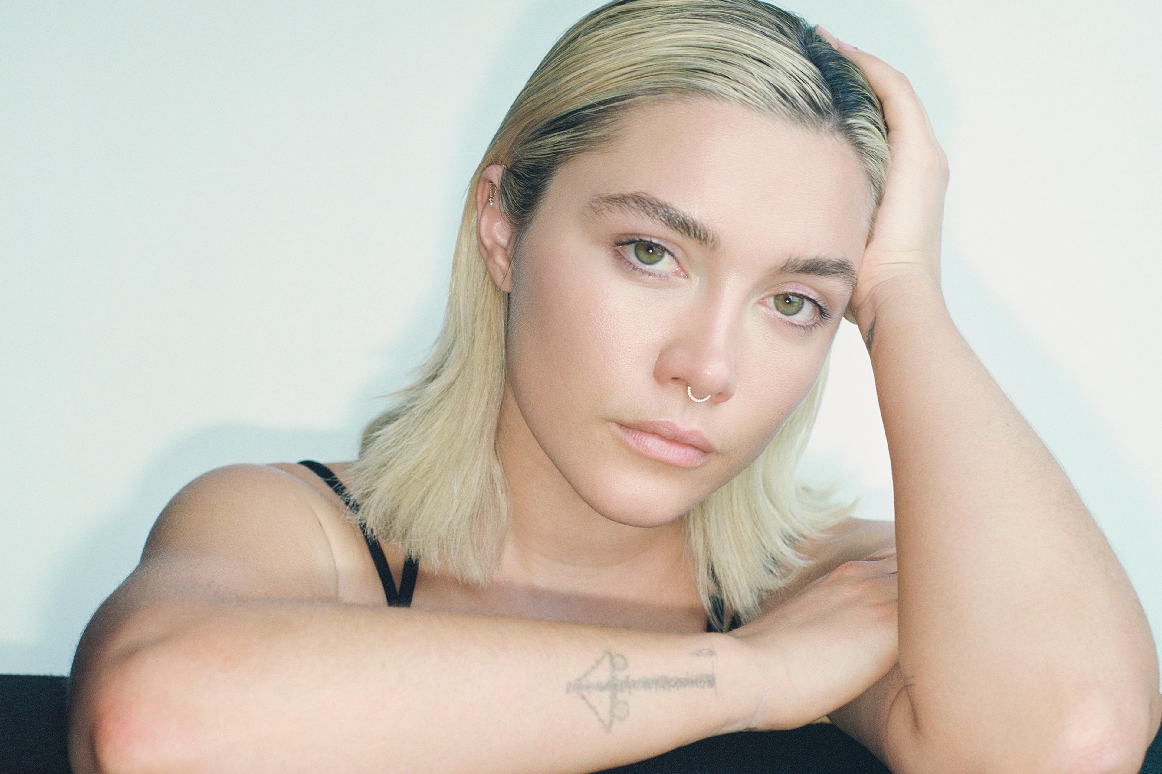 Florence Pugh photographed on March 18 in New York City