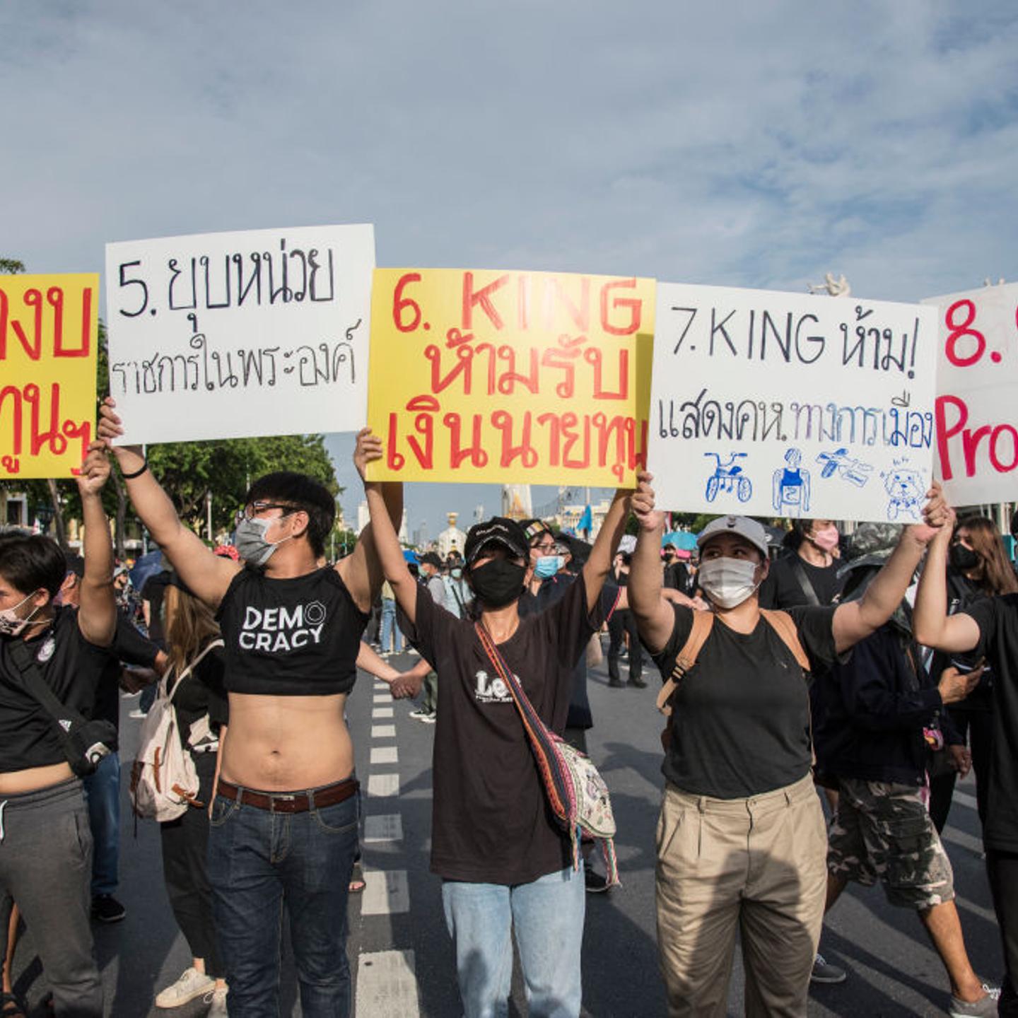 Anti-Government Protests In Bangkok
