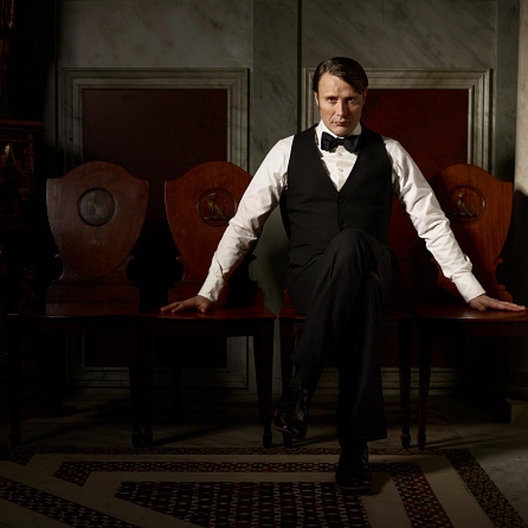 Mads Mikkelsen as Hannibal Lecter.