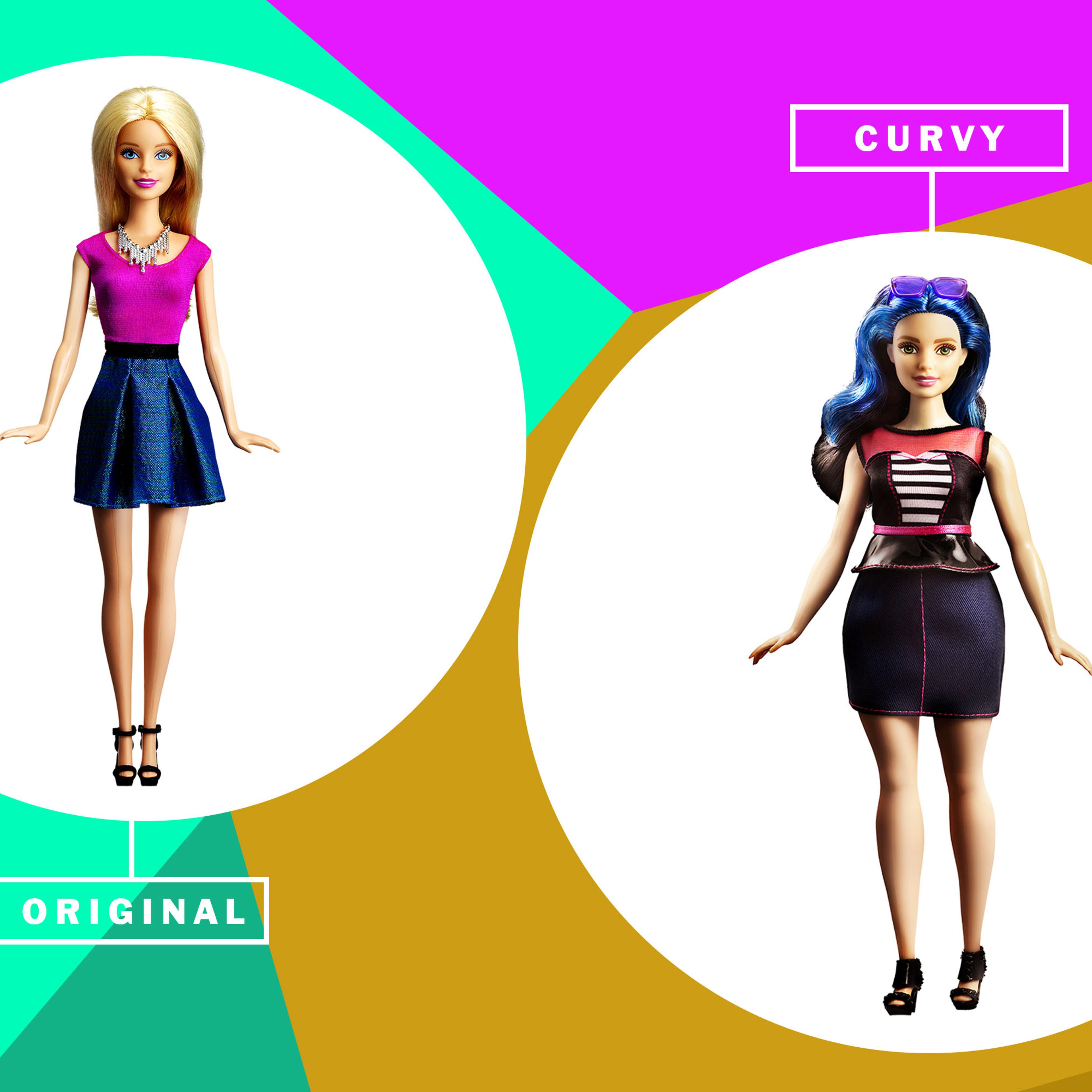 See the new Barbie bodies