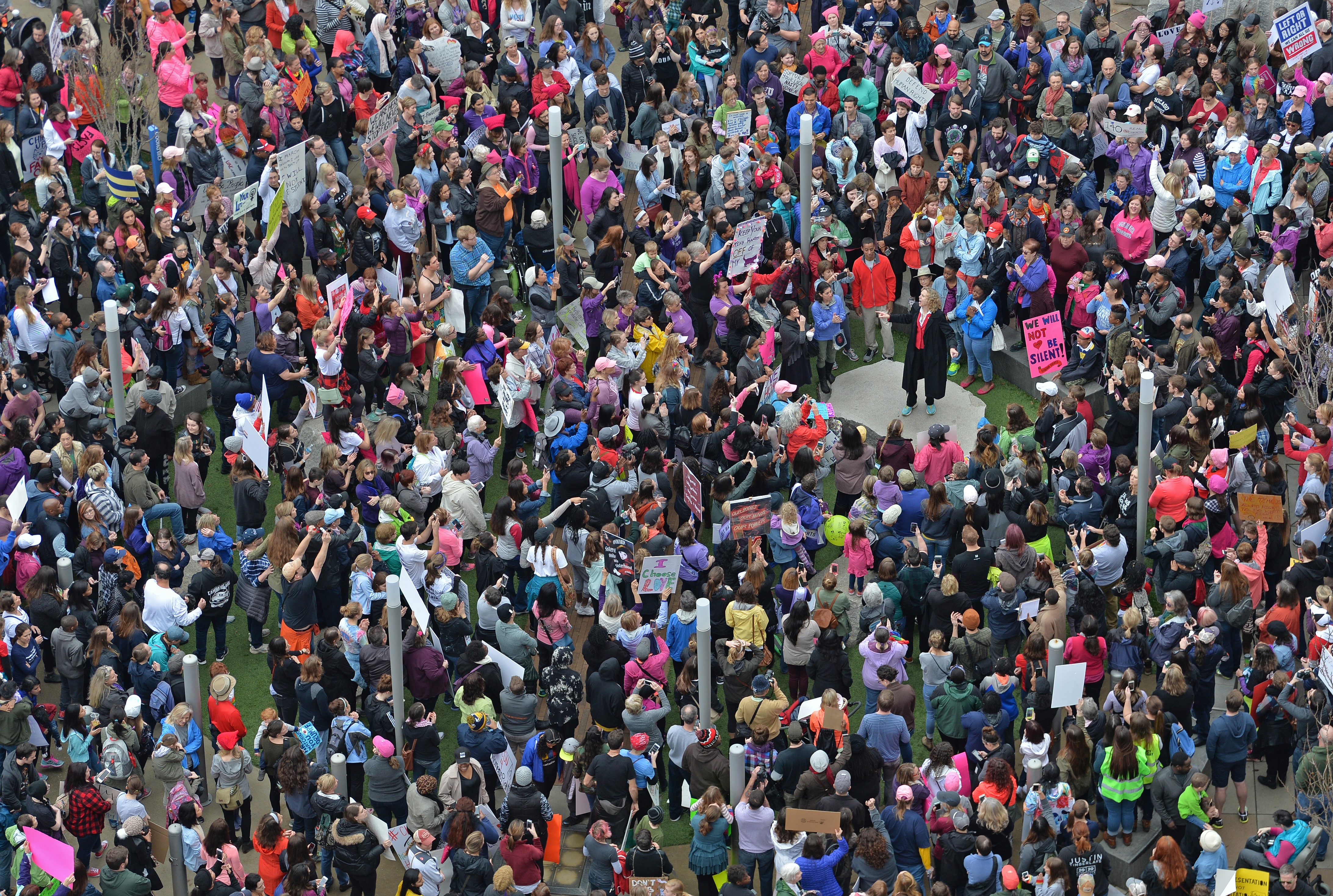 Women's march in Charlotte