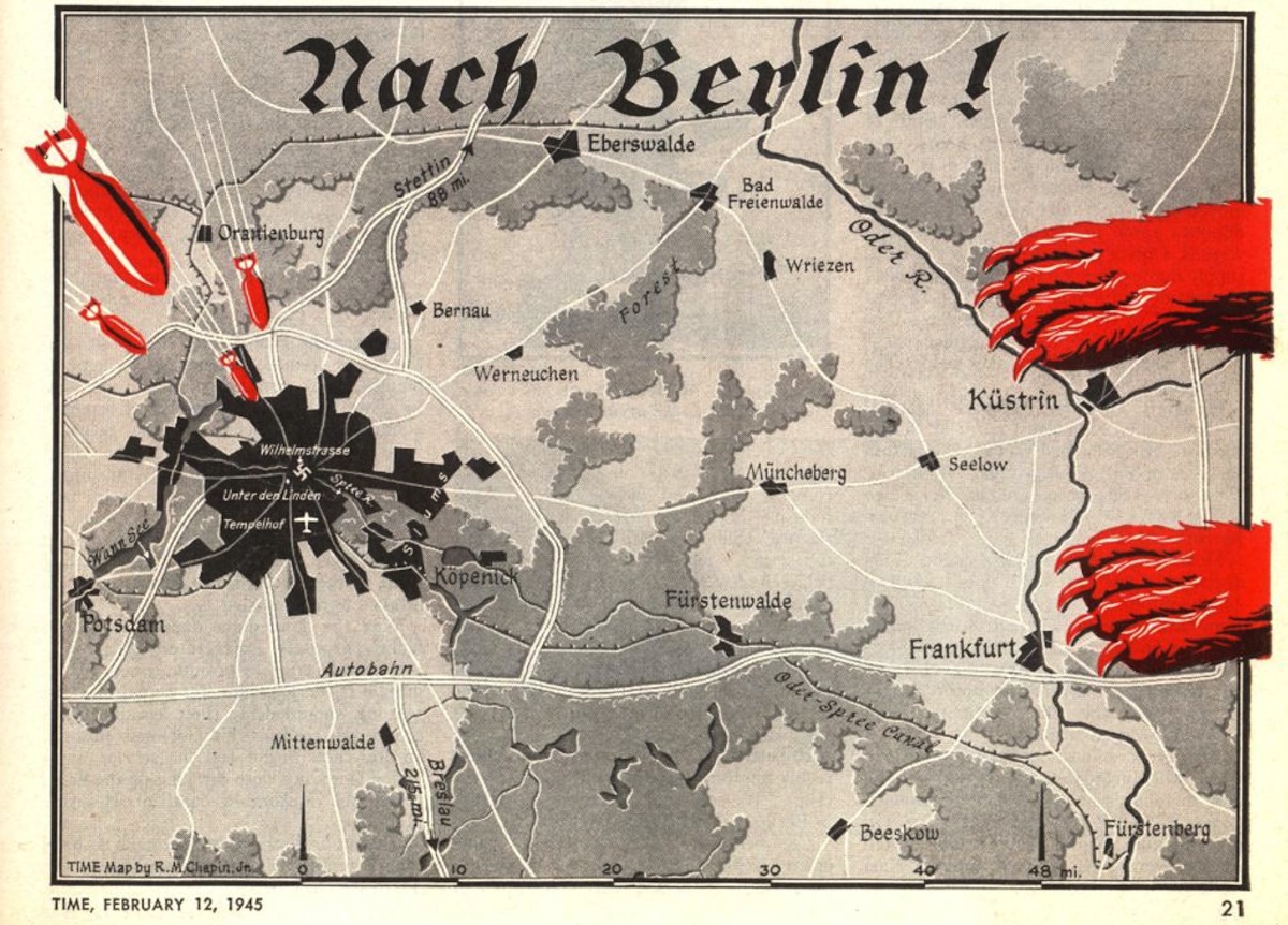 berlin map 1945