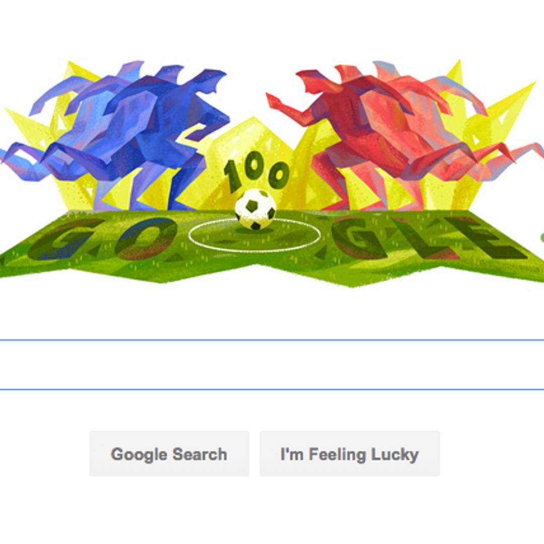 Google Doodle of the Copa América Centenario
