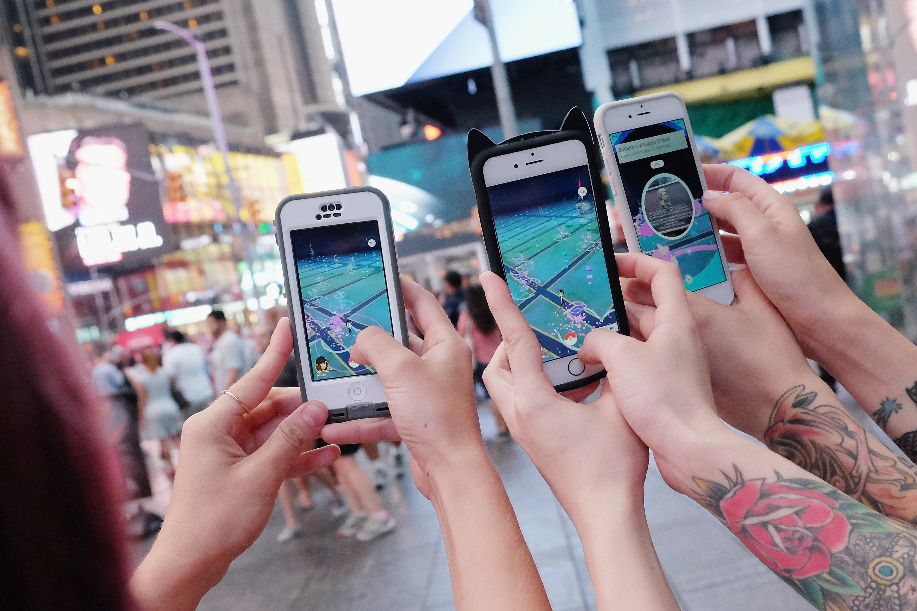 Pokemon Go Craze Hits New York City