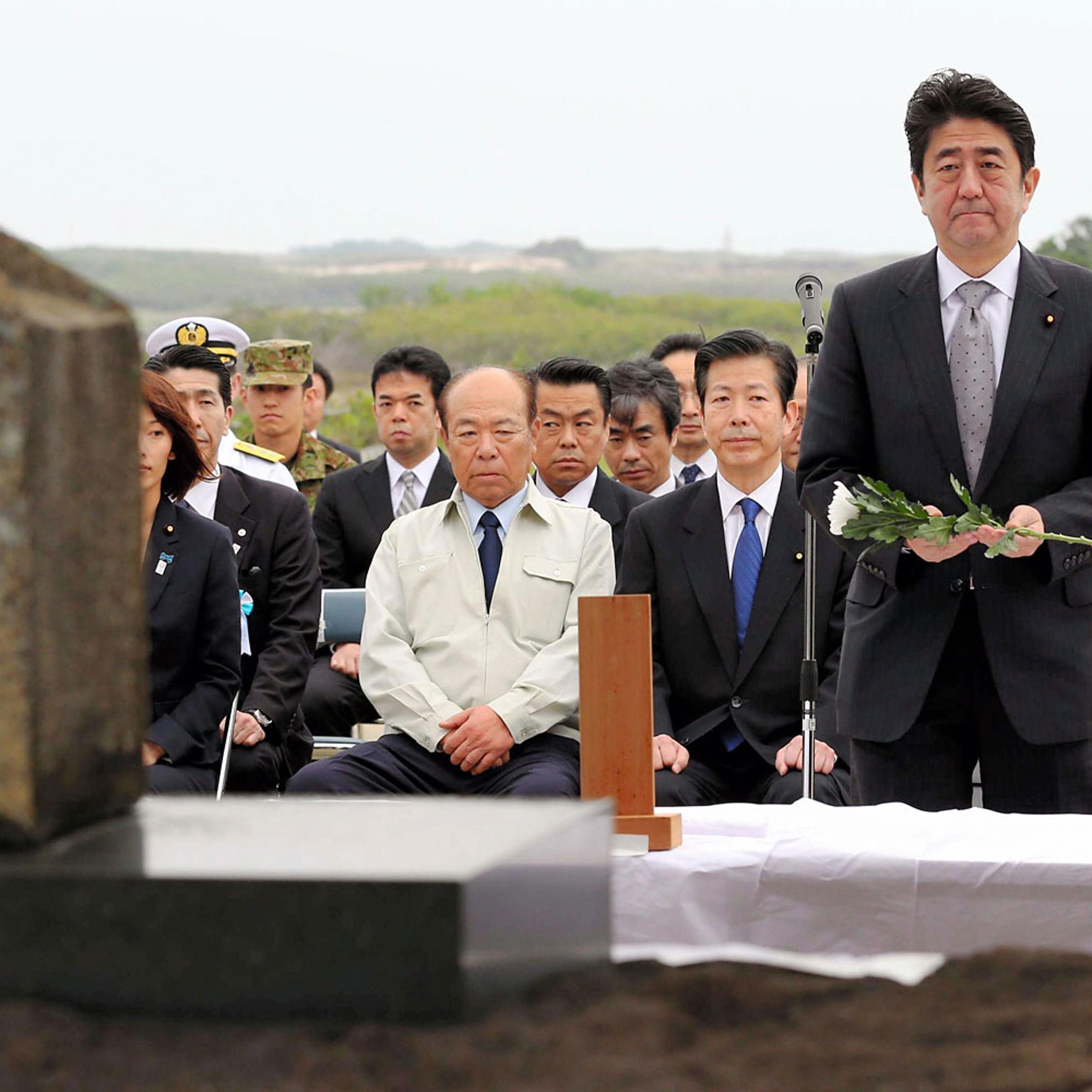 Prime Minister Abe Visit Ogasawara Islands