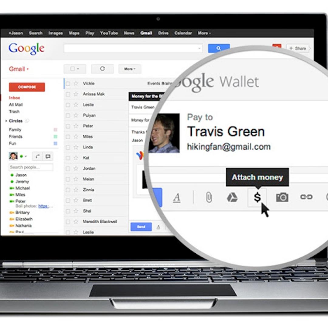 Gmail Send Money