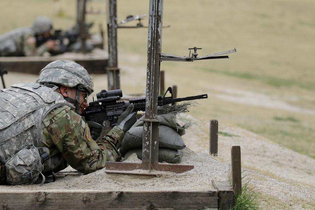 Annual Best Warrior competition at U.S. military base in Dongducheon