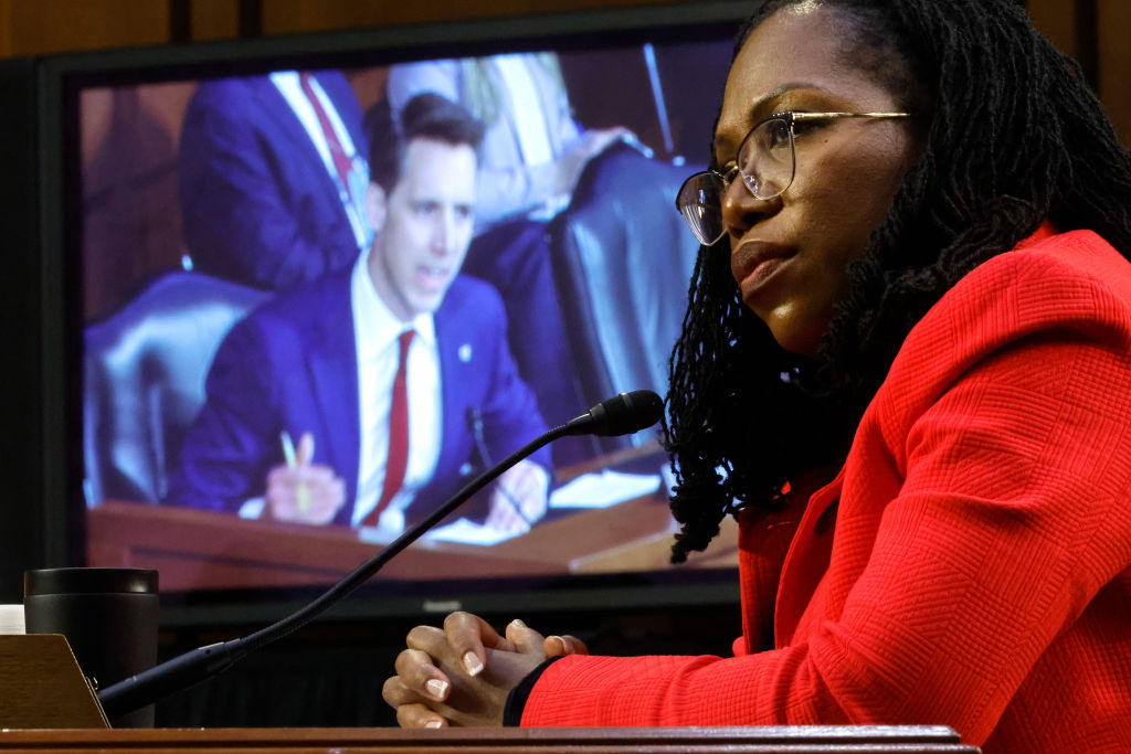 Senate Holds Supreme Court Confirmation Hearings For Ketanji Brown Jackson