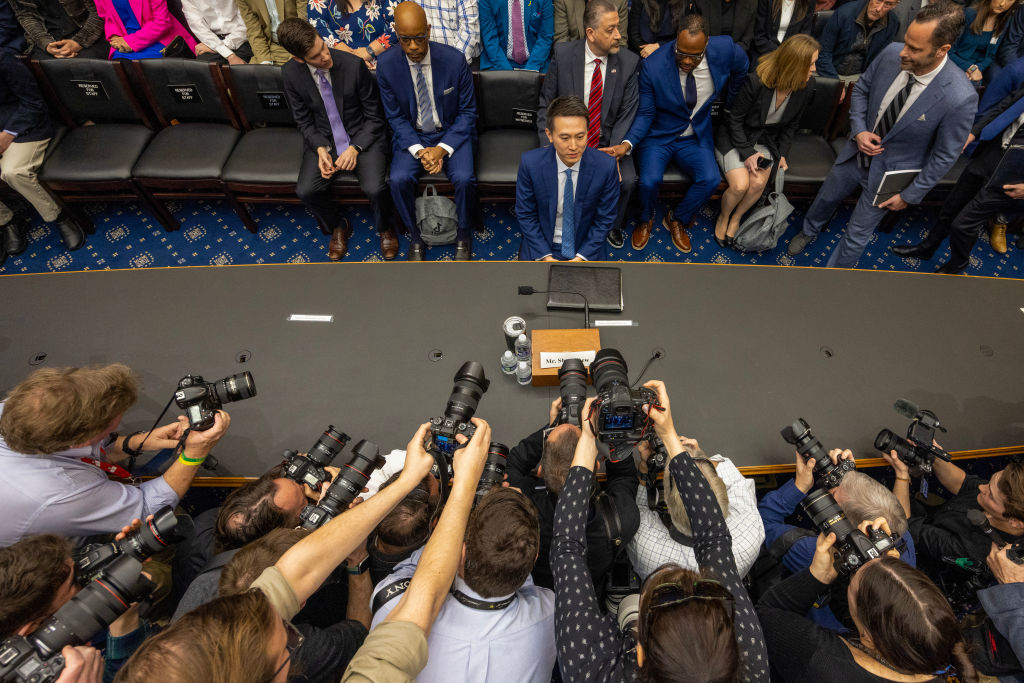 TikTok CEO Shou Zi Chew Testifies At U.S. House Hearing
