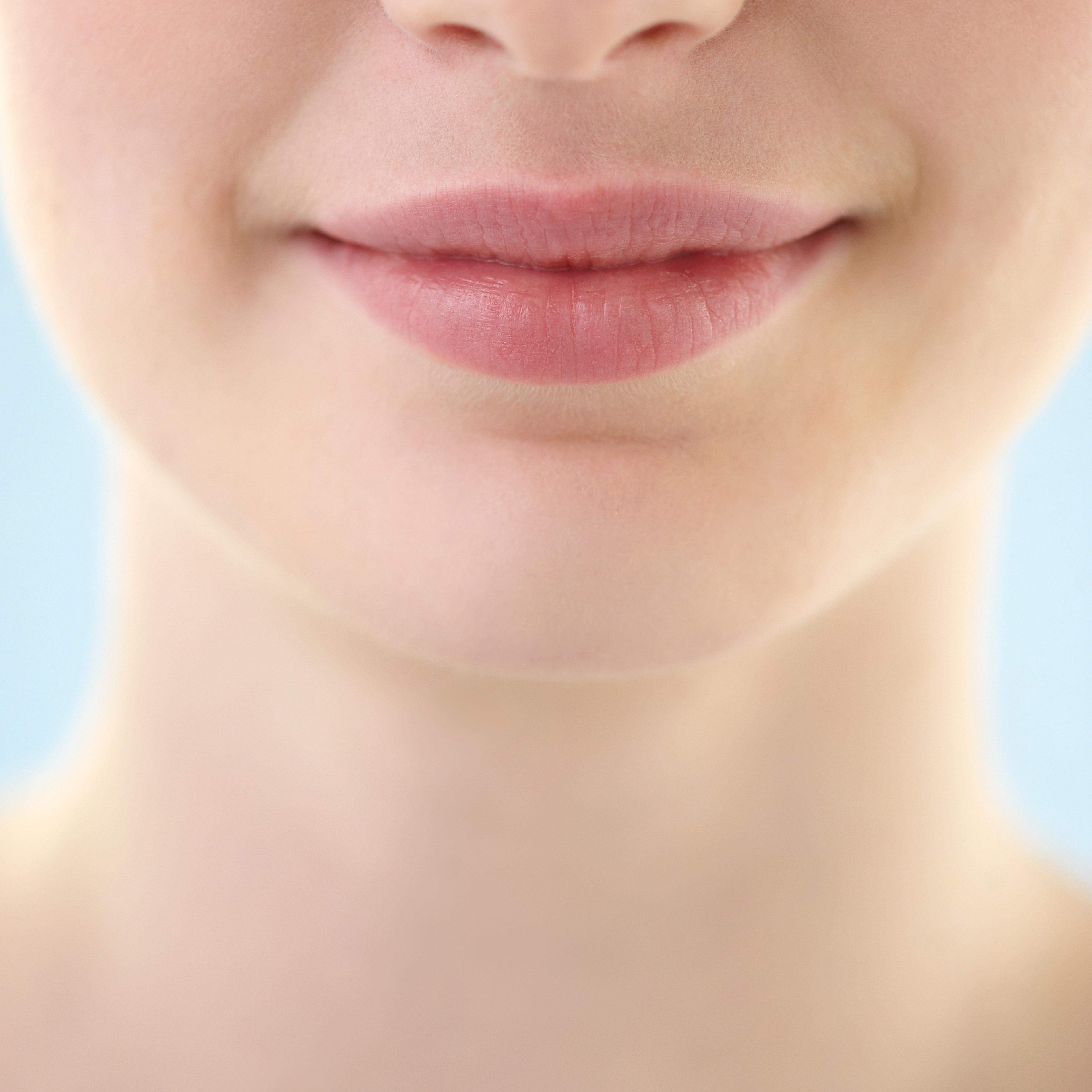 Mouth and nose close up
