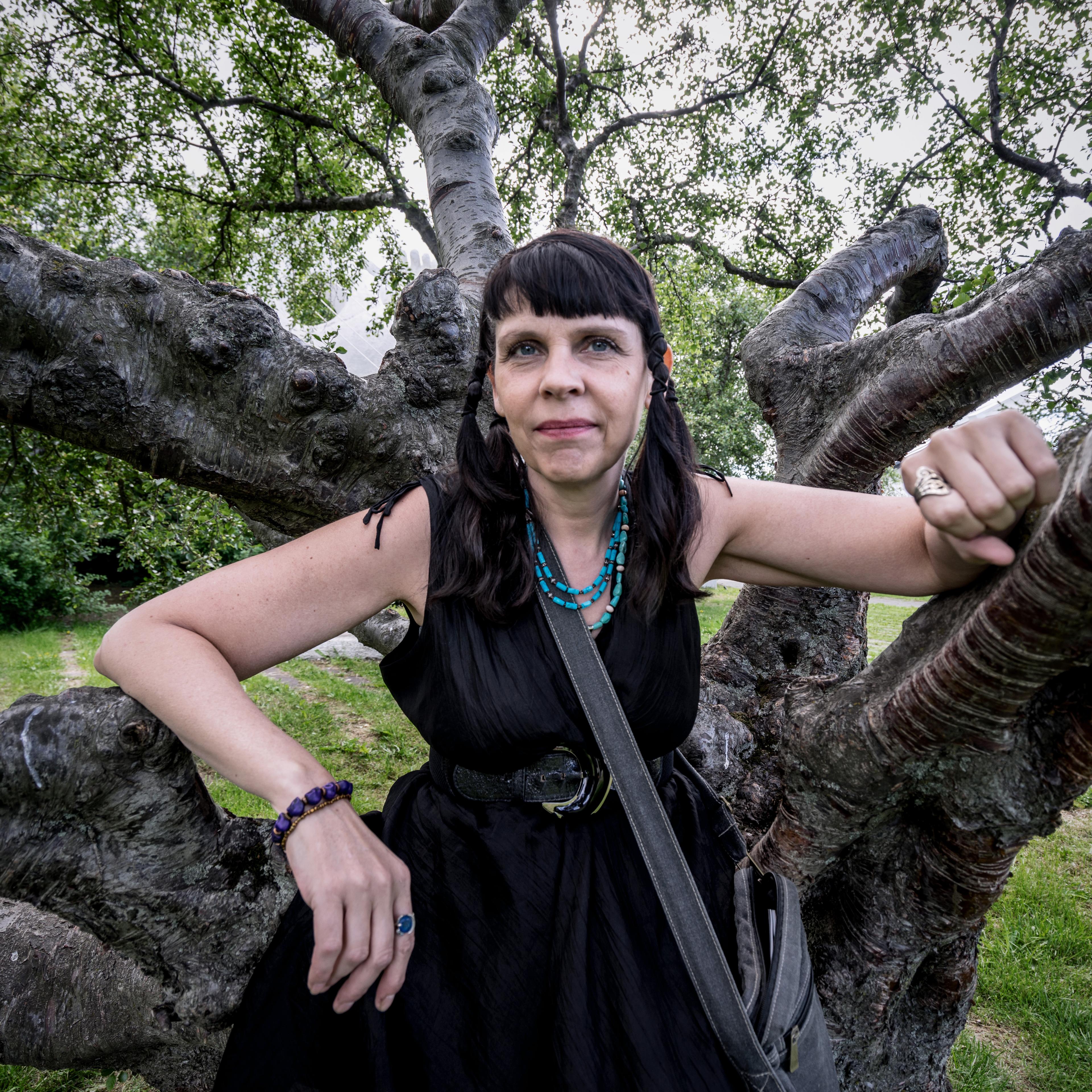 Iceland MP Birgitta Jonsdottir at Home