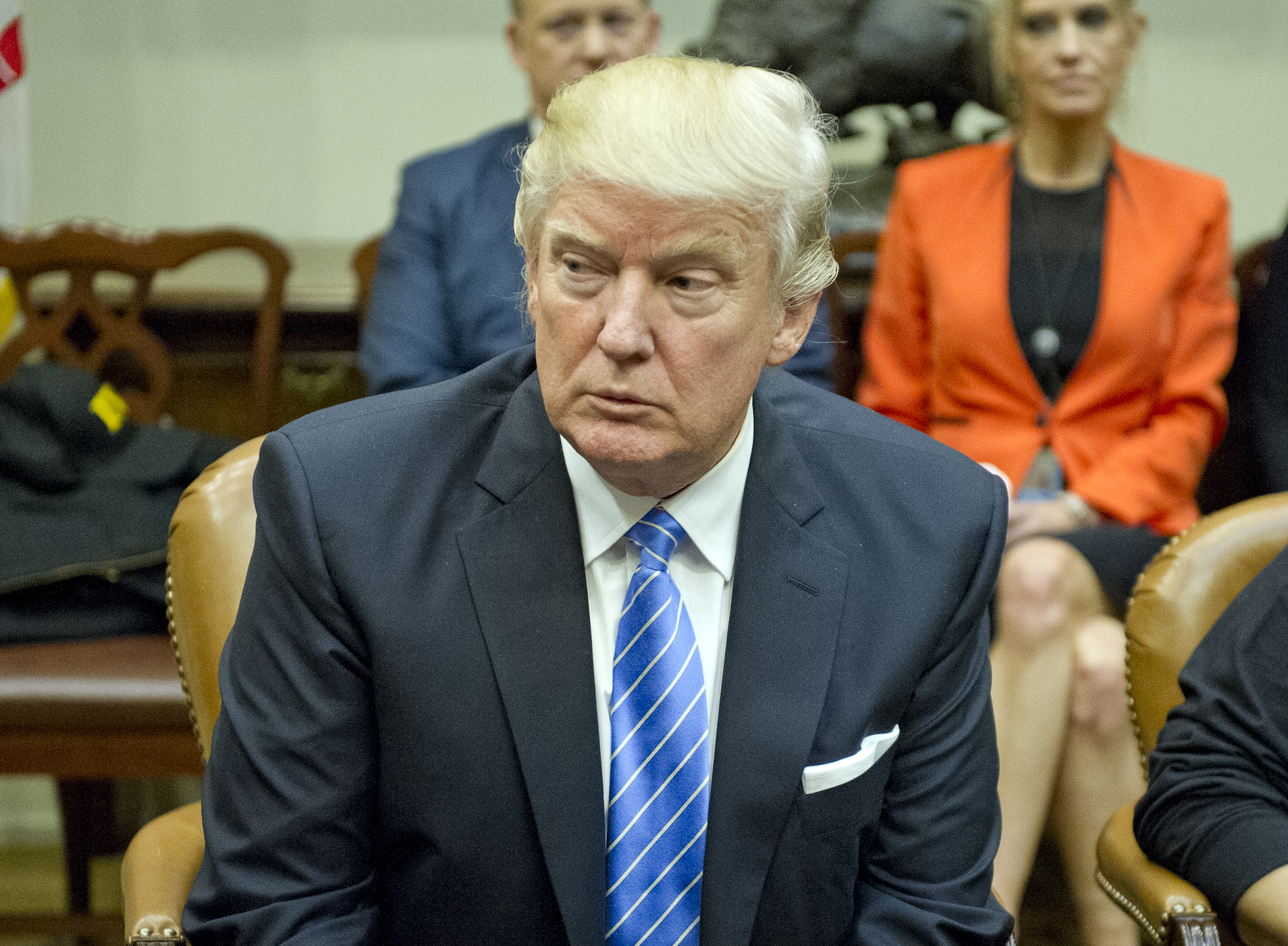 President Trump Meets With Union Leaders