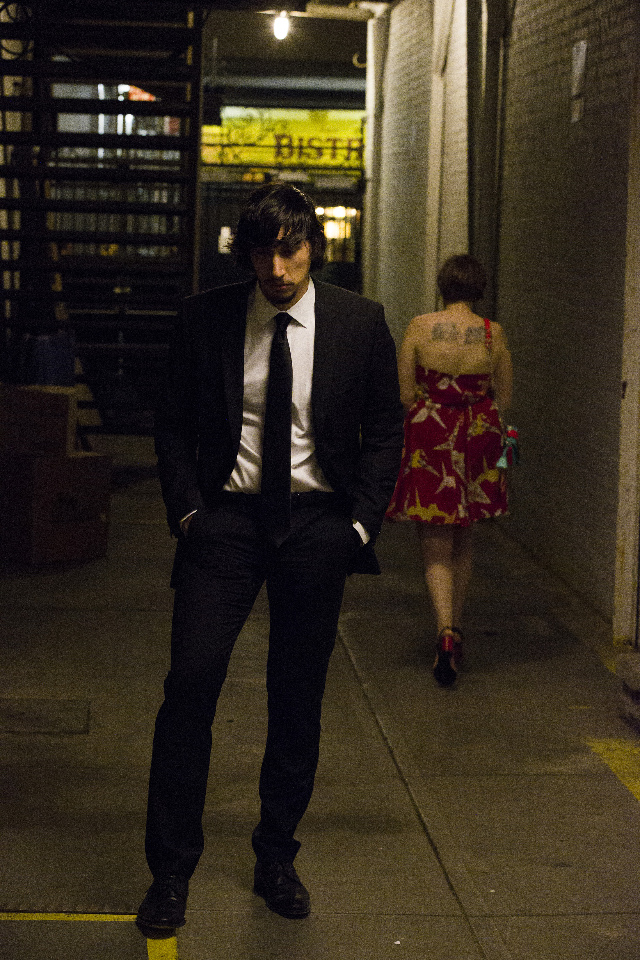 Adam Driver and Lena Dunham in Girls