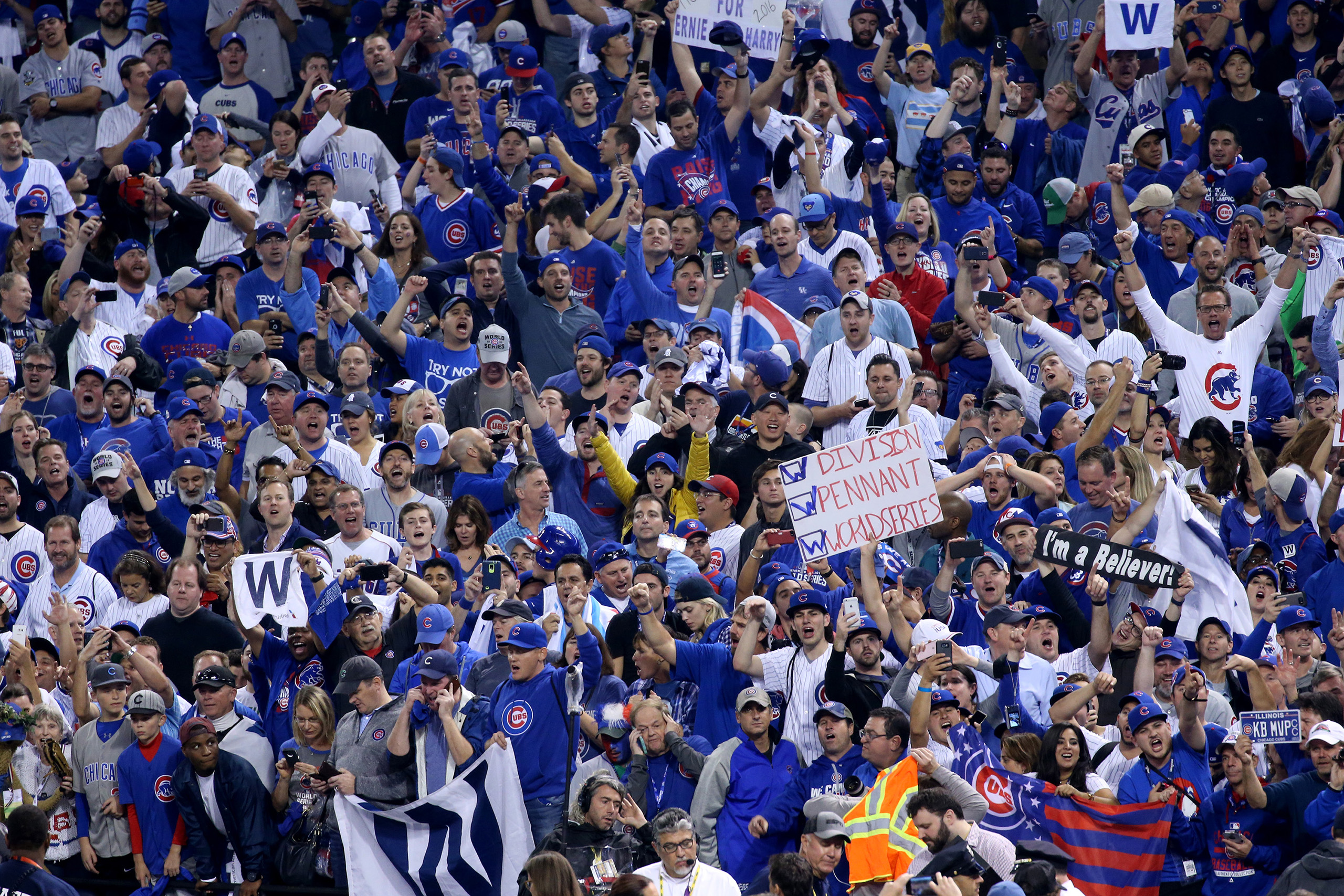 Cubs win the World Series