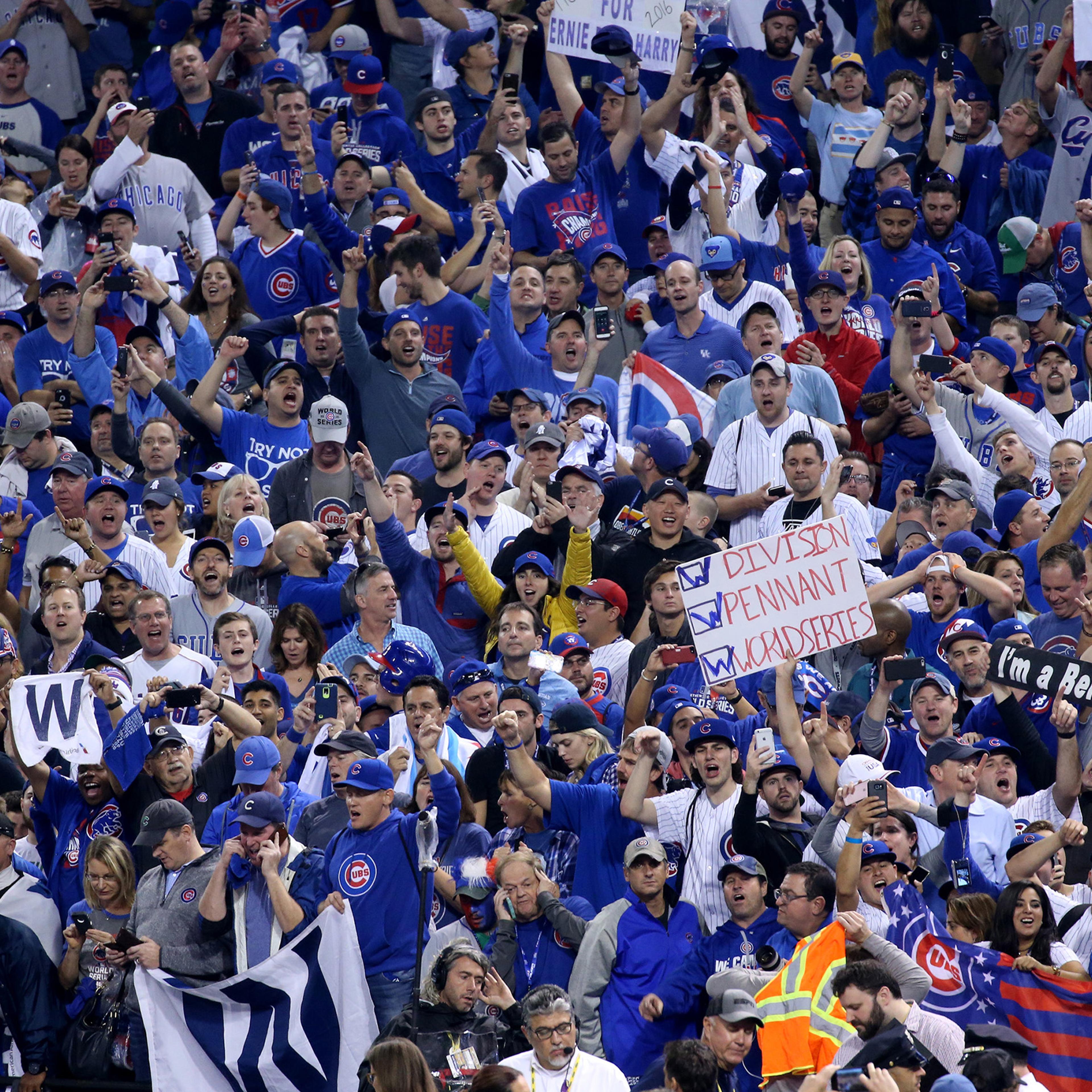 Cubs win the World Series