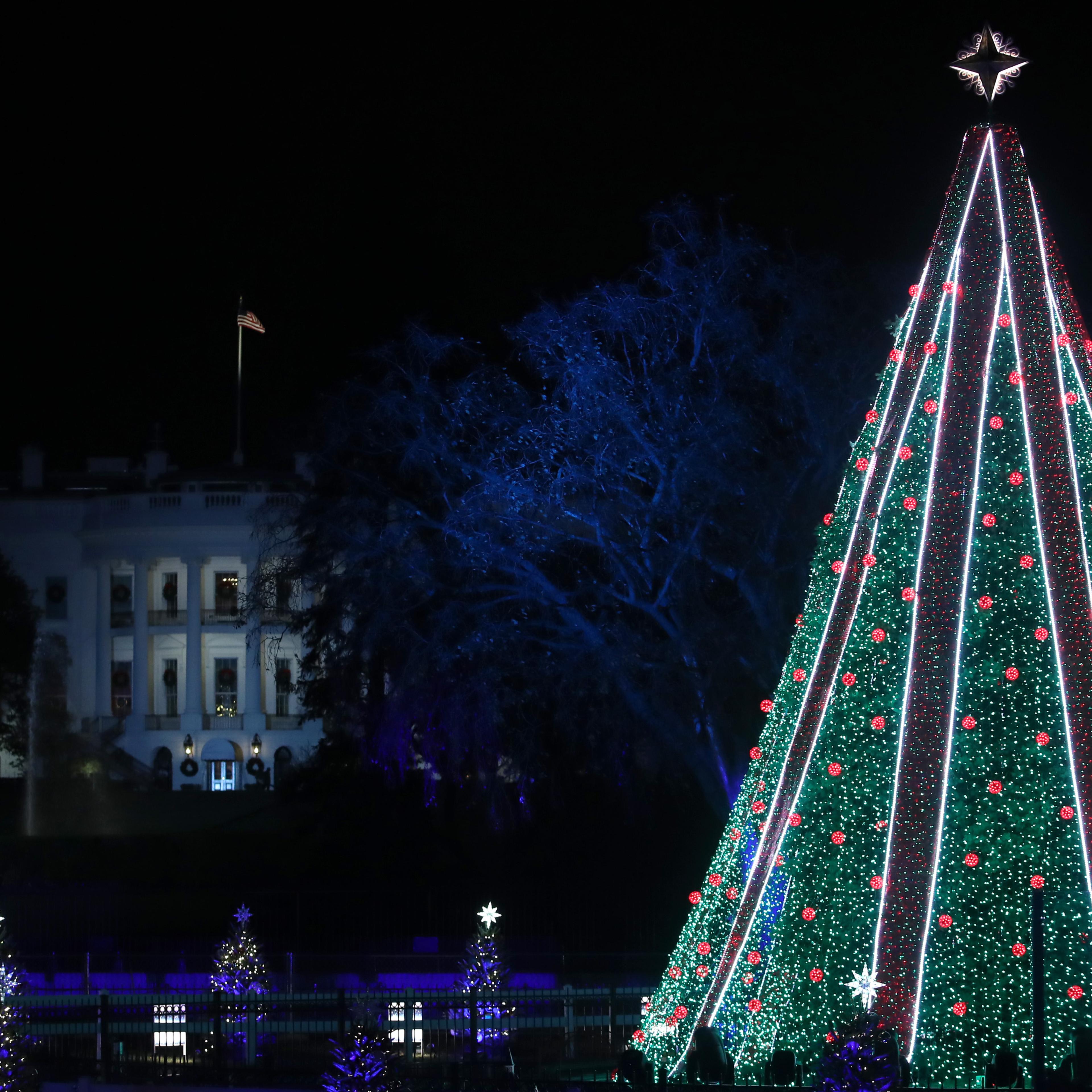 President and Mrs. Trump Attend National Christmas Tree Lighting