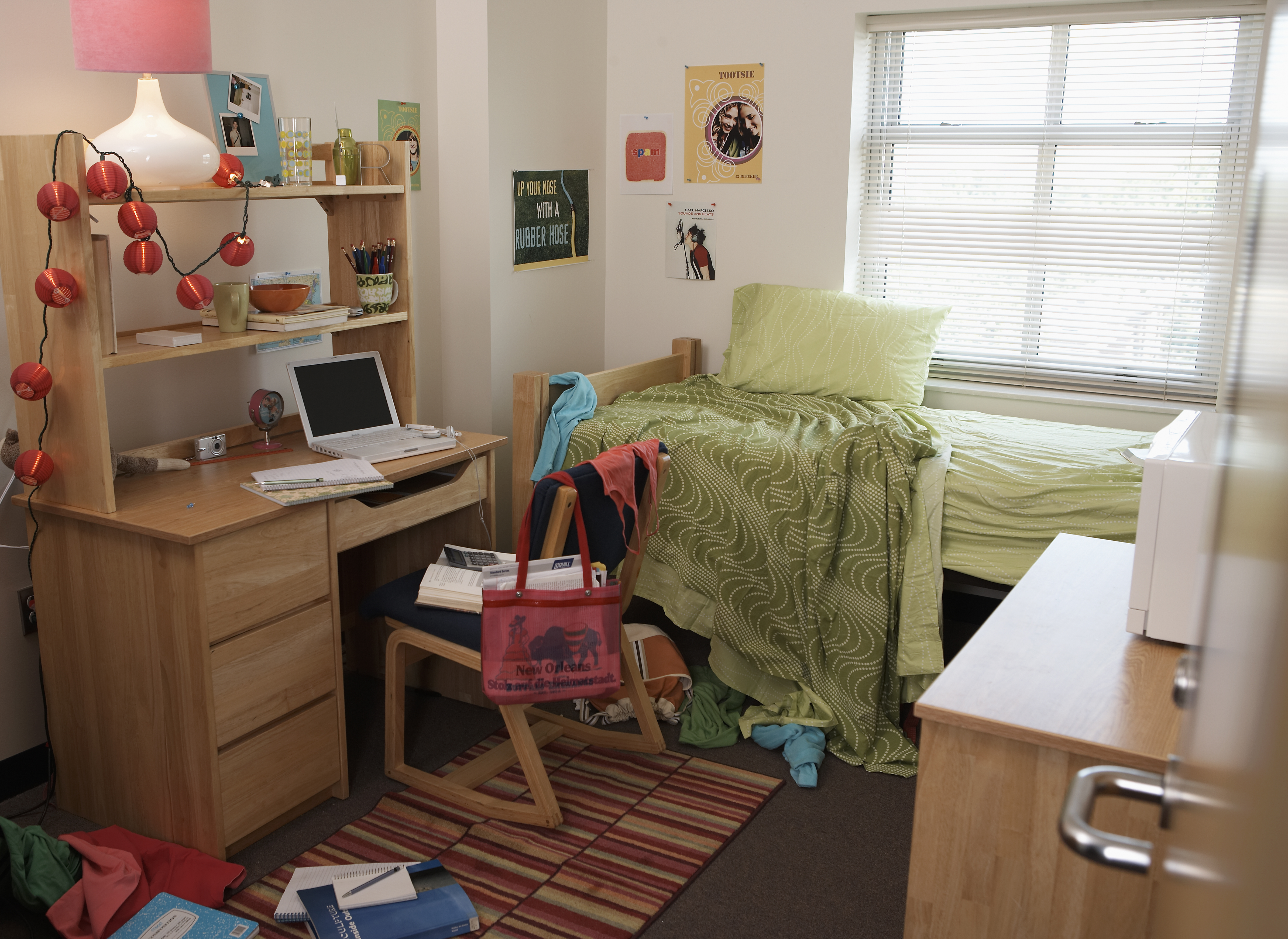 College dorm room
