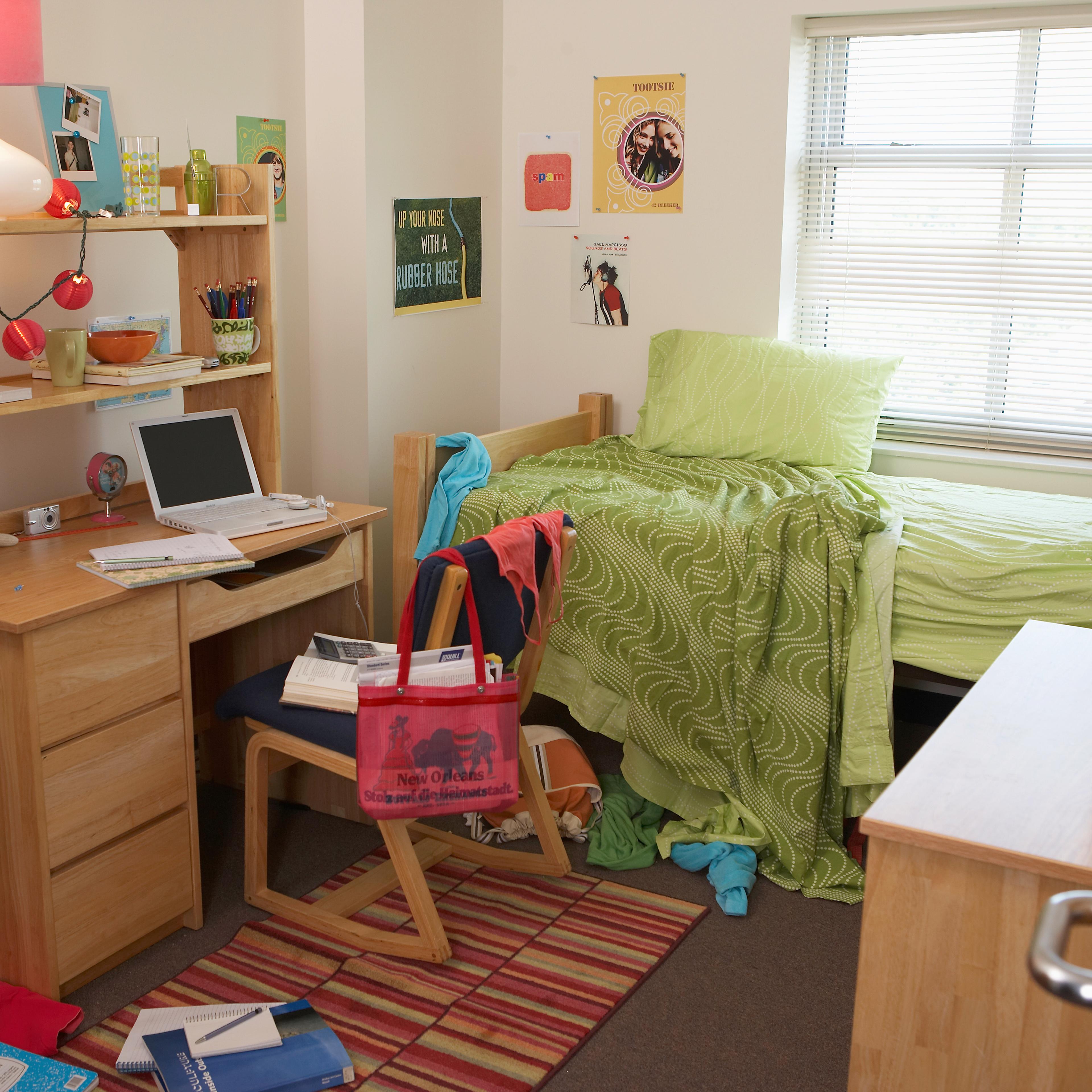 College dorm room