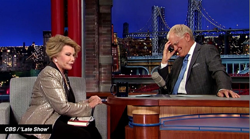 Joan Rivers David Letterman