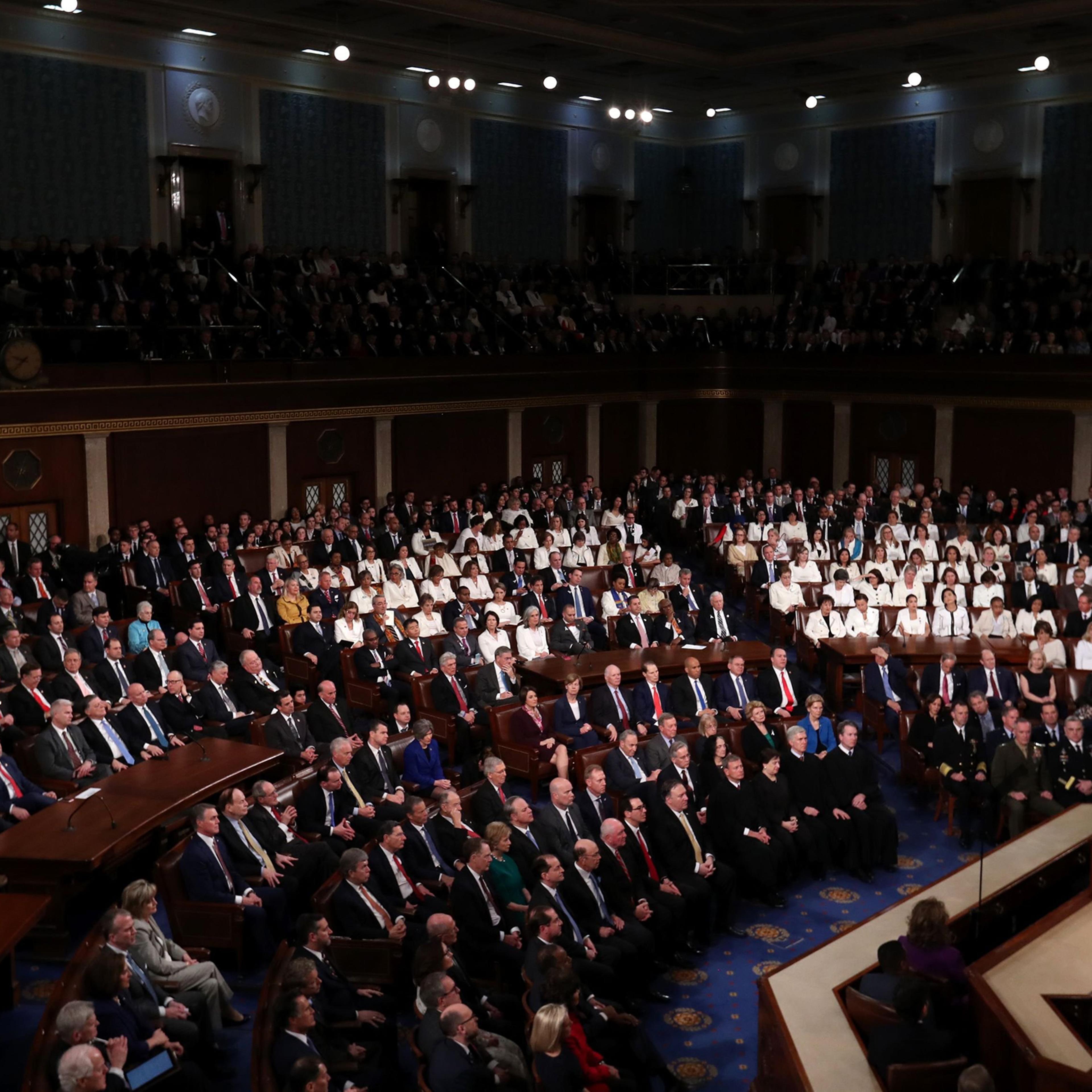 U.S. President Trump delivers his second State of the Union address to a joint session of the U.S. Congress in Washington
