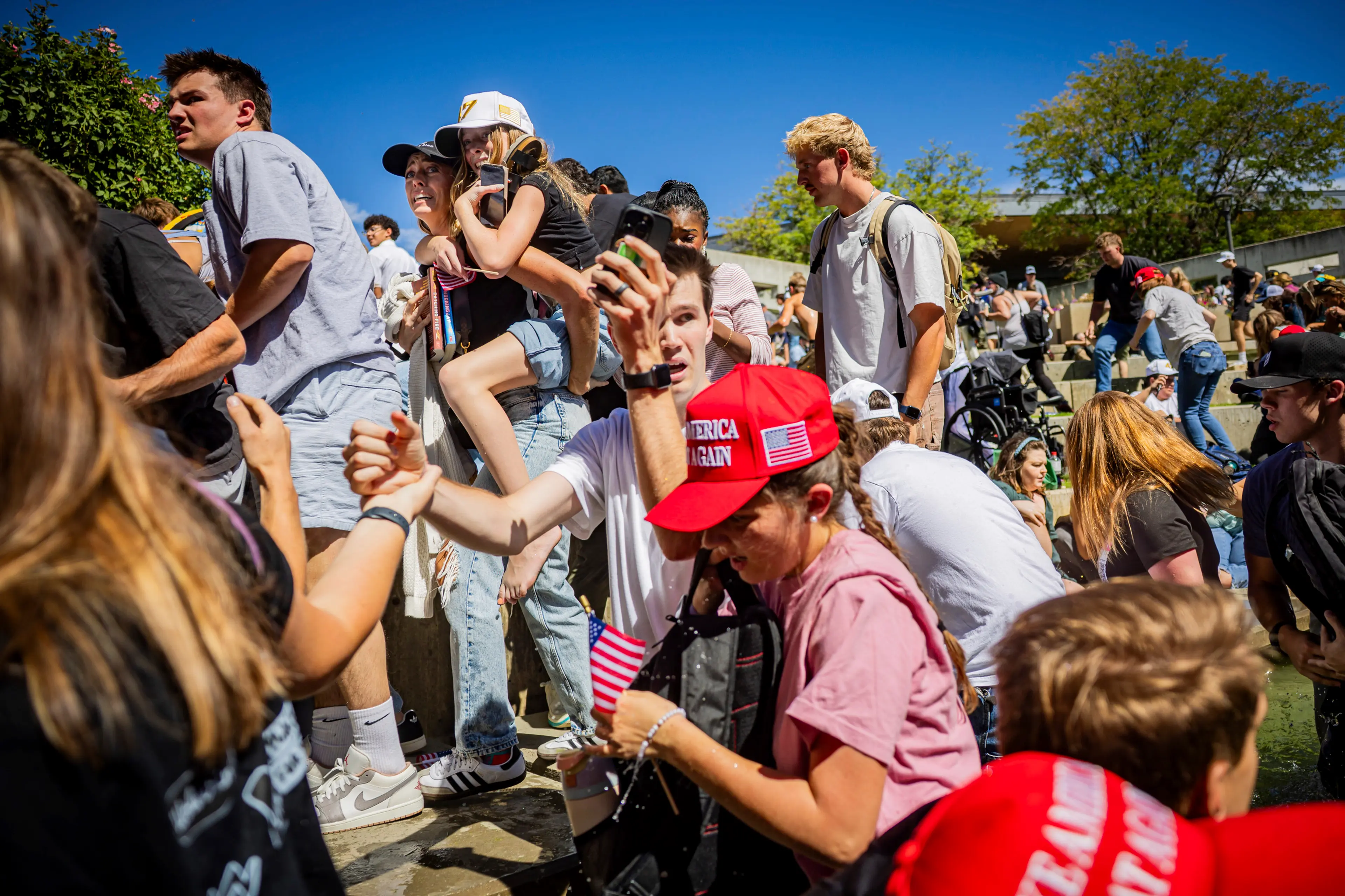 APTOPIX Charlie Kirk Shot