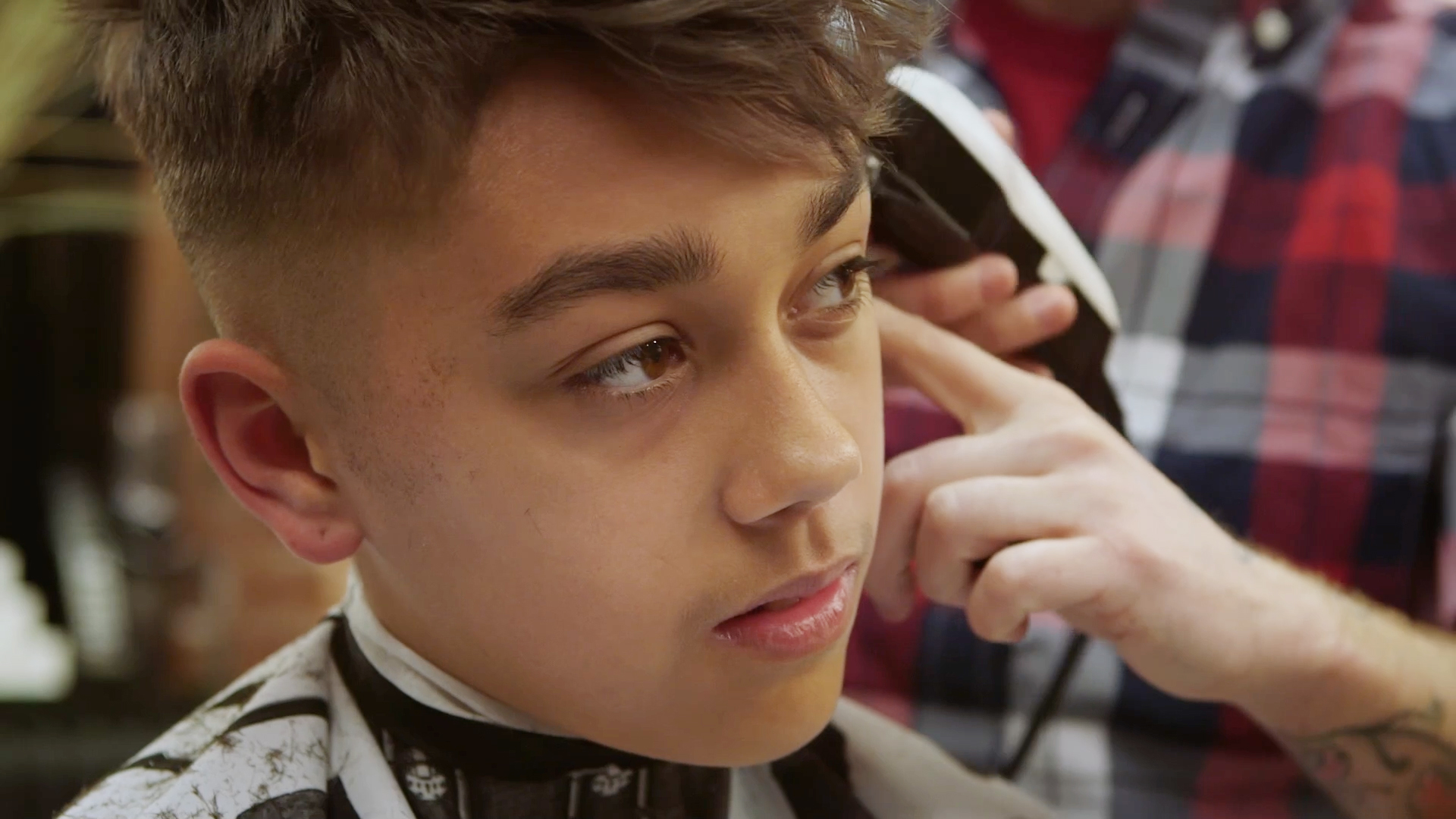 Jay getting his hair cut in 'Transhood' 