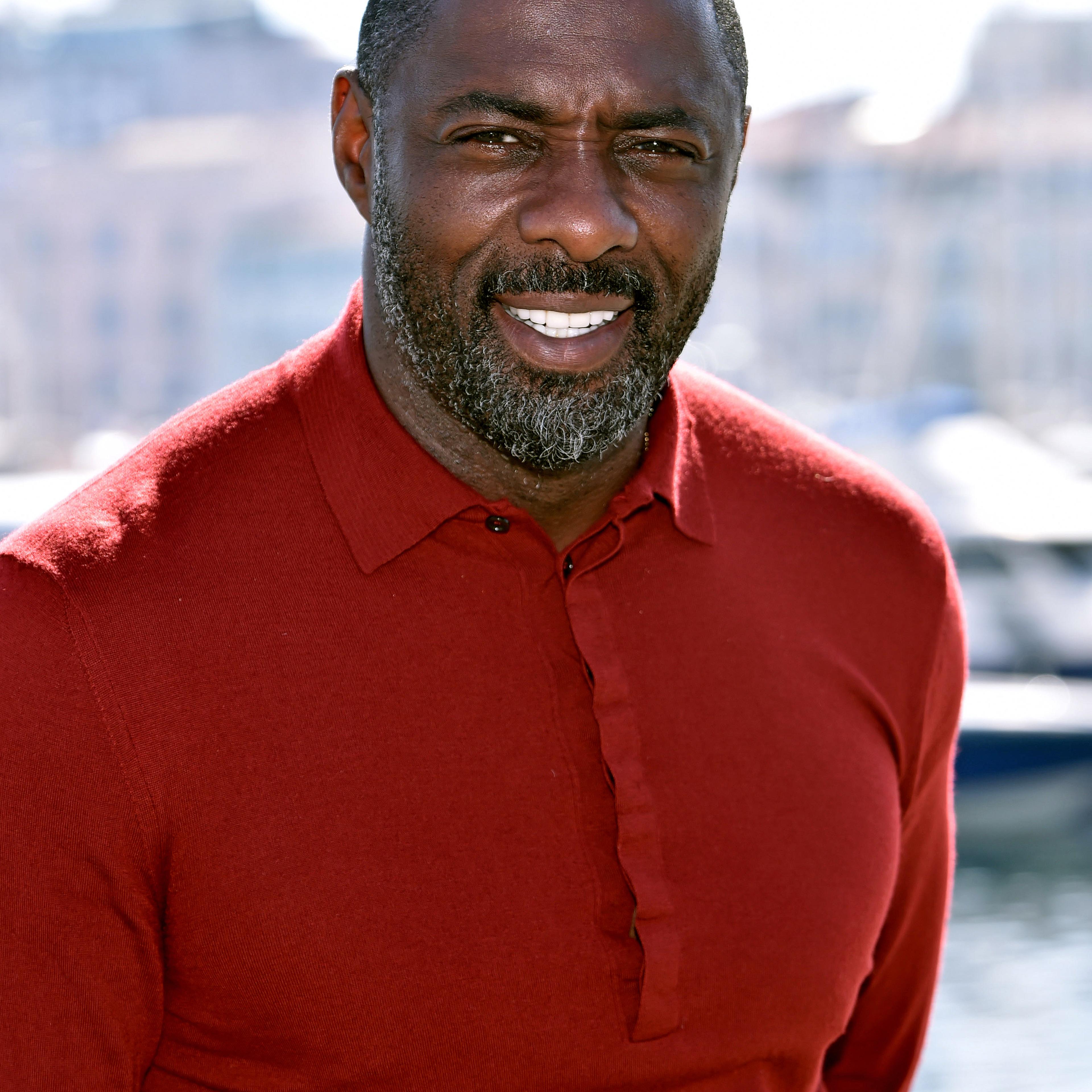 Idris Elba during the MIPTV, International Television Programme Market in Cannes, France on April 14, 2015.