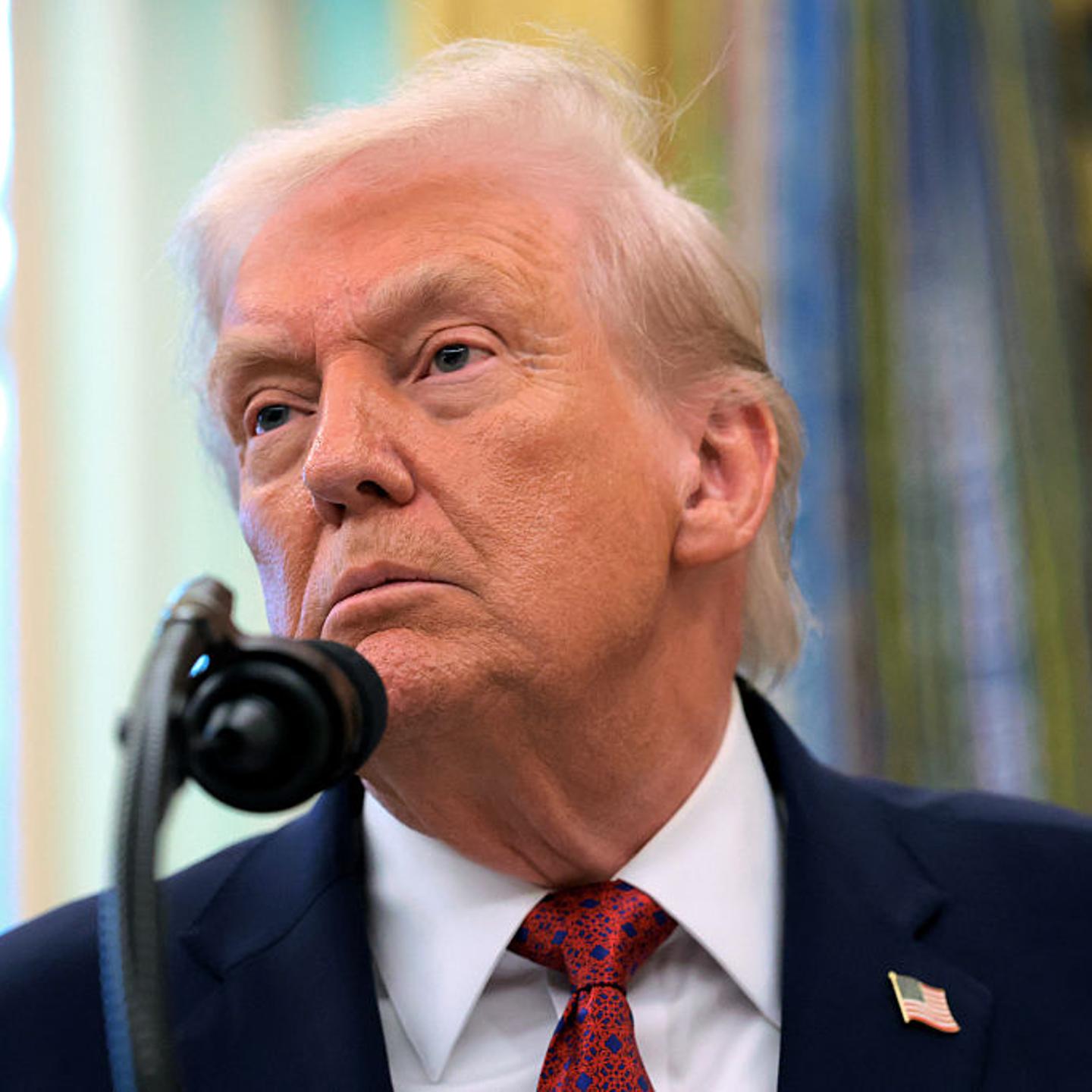 President Trump Presents The Mexican Border Defense Medal At The White House