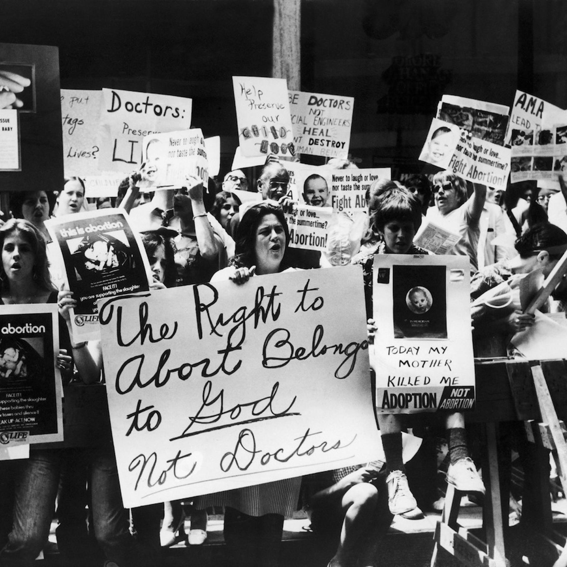 Anti-Abortion Rally 1973