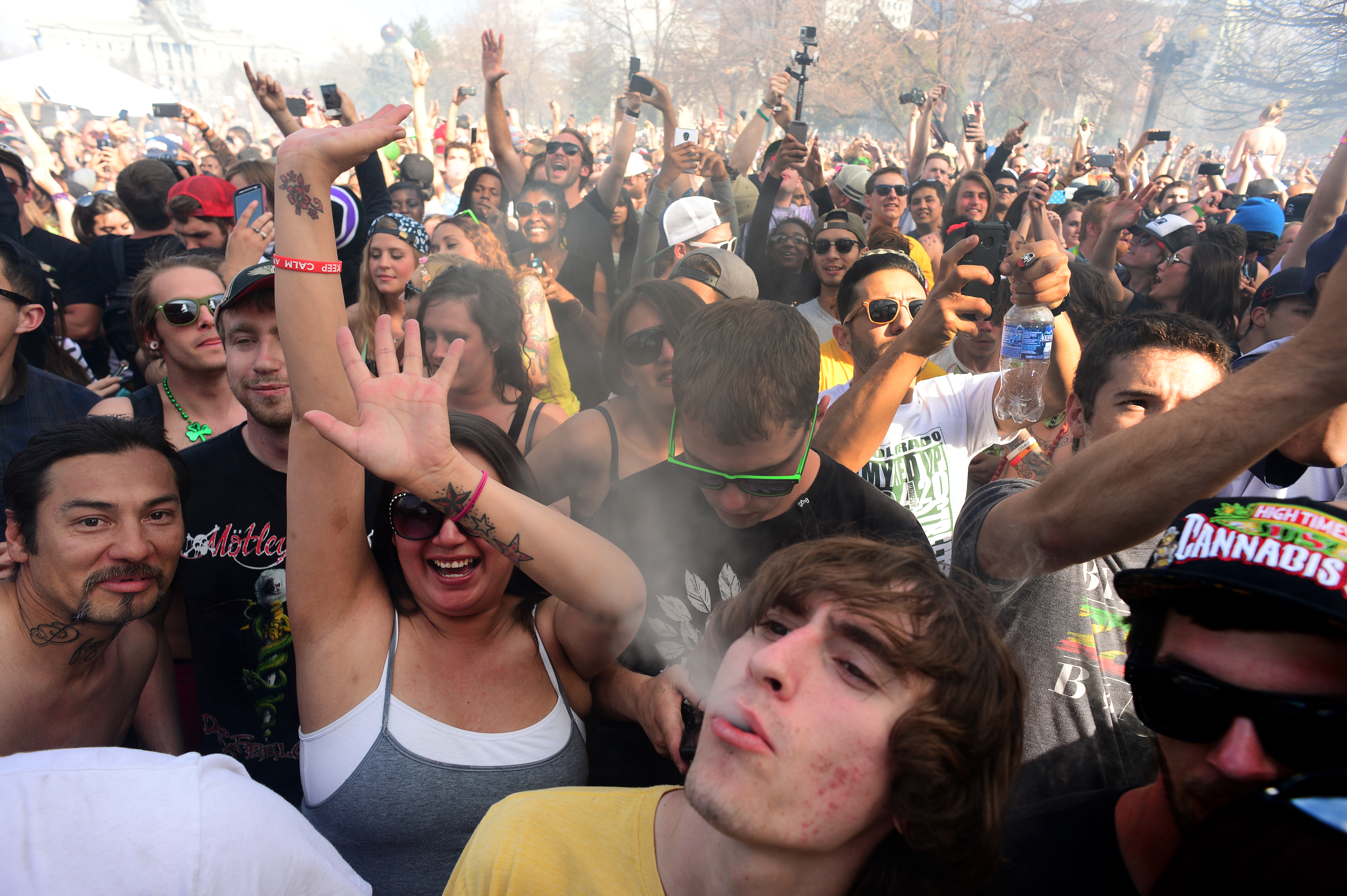 Colorado 420 Rally at Civic Center Park in Denver, Co.