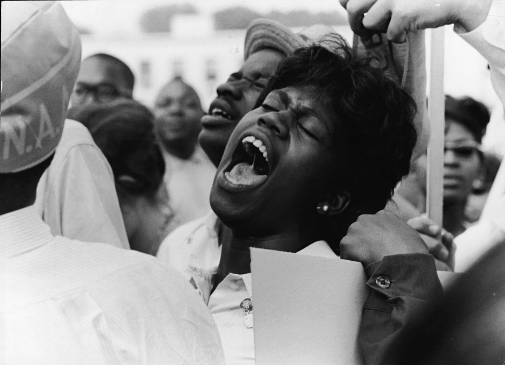 March On Washington Protestor
