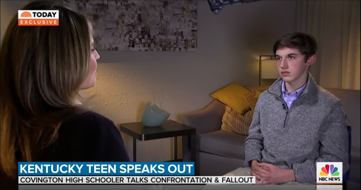 TODAY show's Savannah Guthrie interviews Nick Sandmann