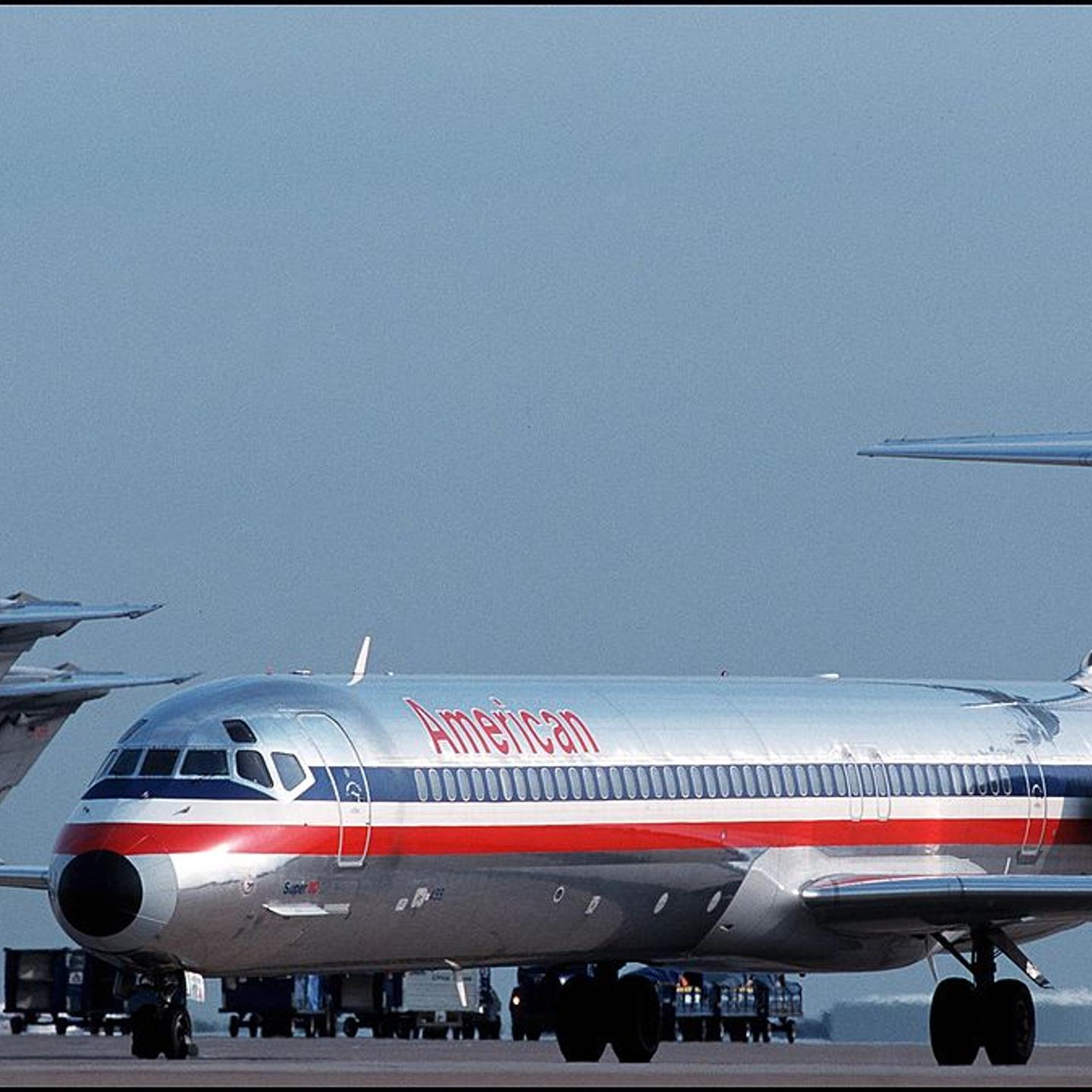Illustration: American Airlines In Dallas, United States In 2001.