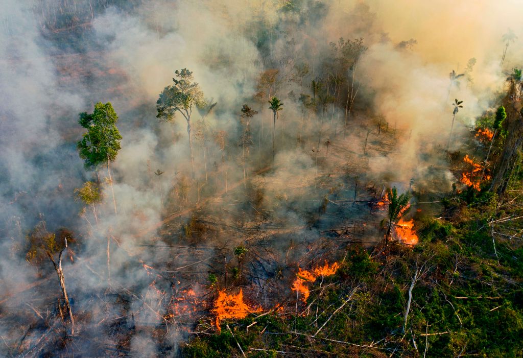 Amazon fire August 2020