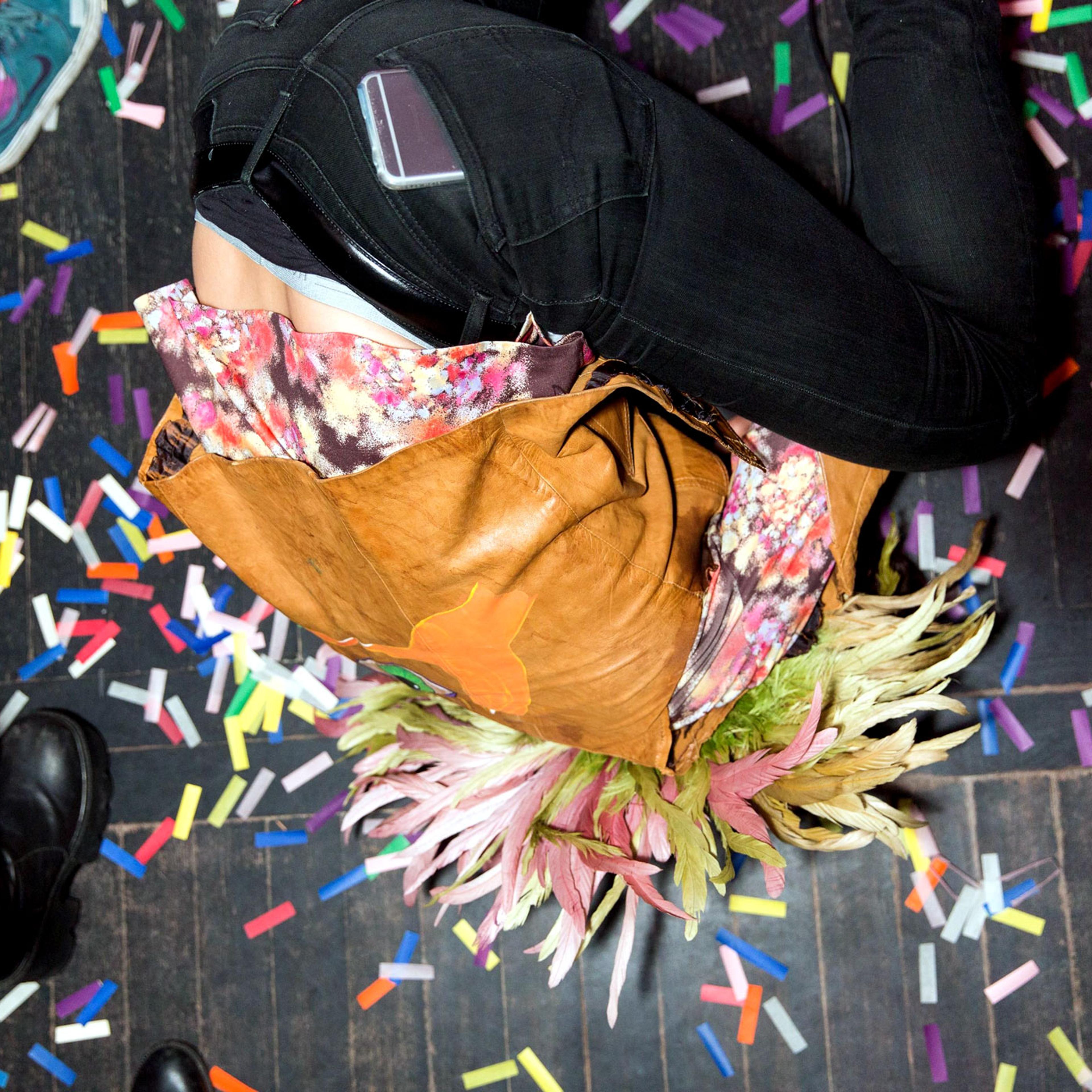 Confetti at a Bernie Sanders party at Flash Factory in New York on April 4, 2016.