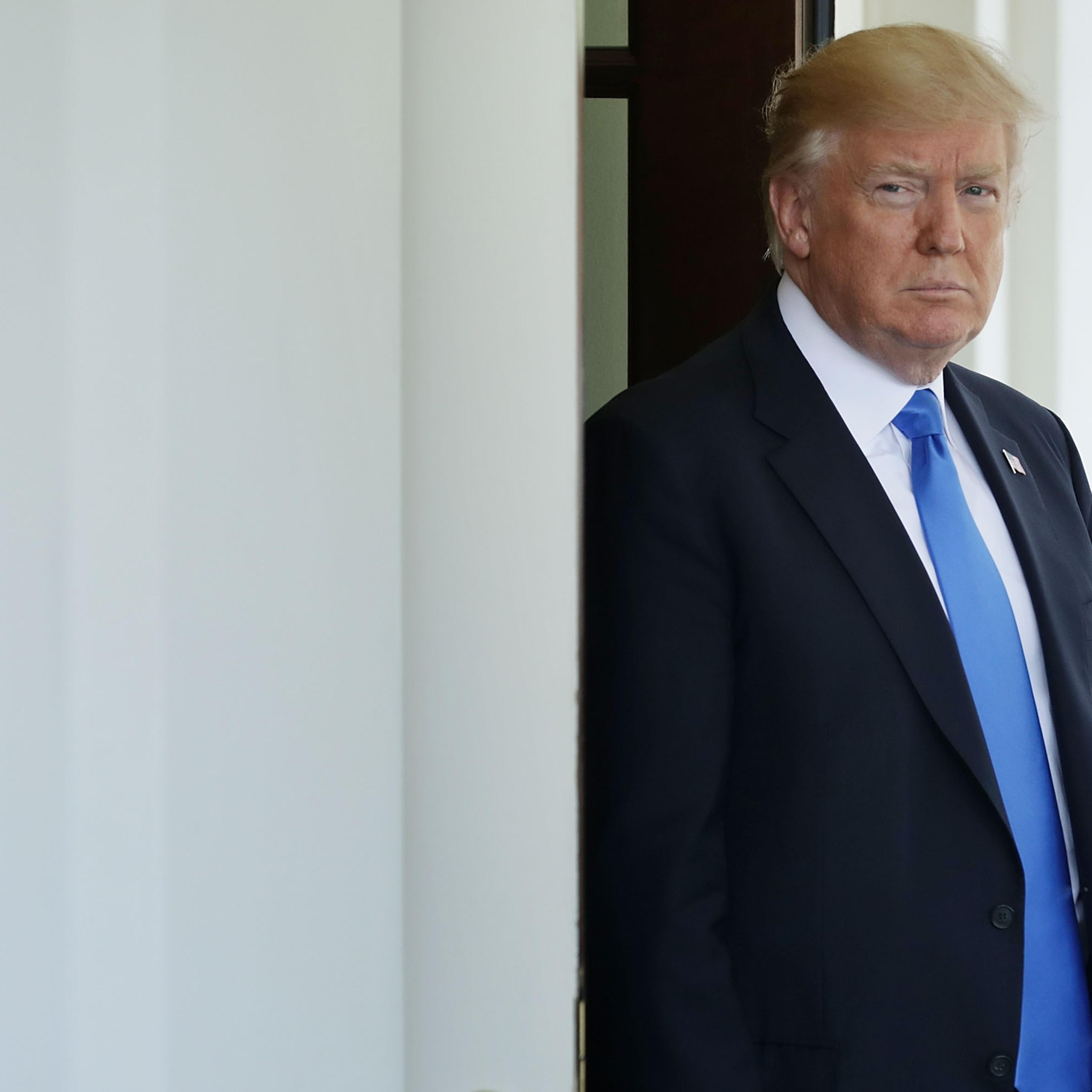 Trump Welcomes President Of Romania Klaus Iohannis to the White House